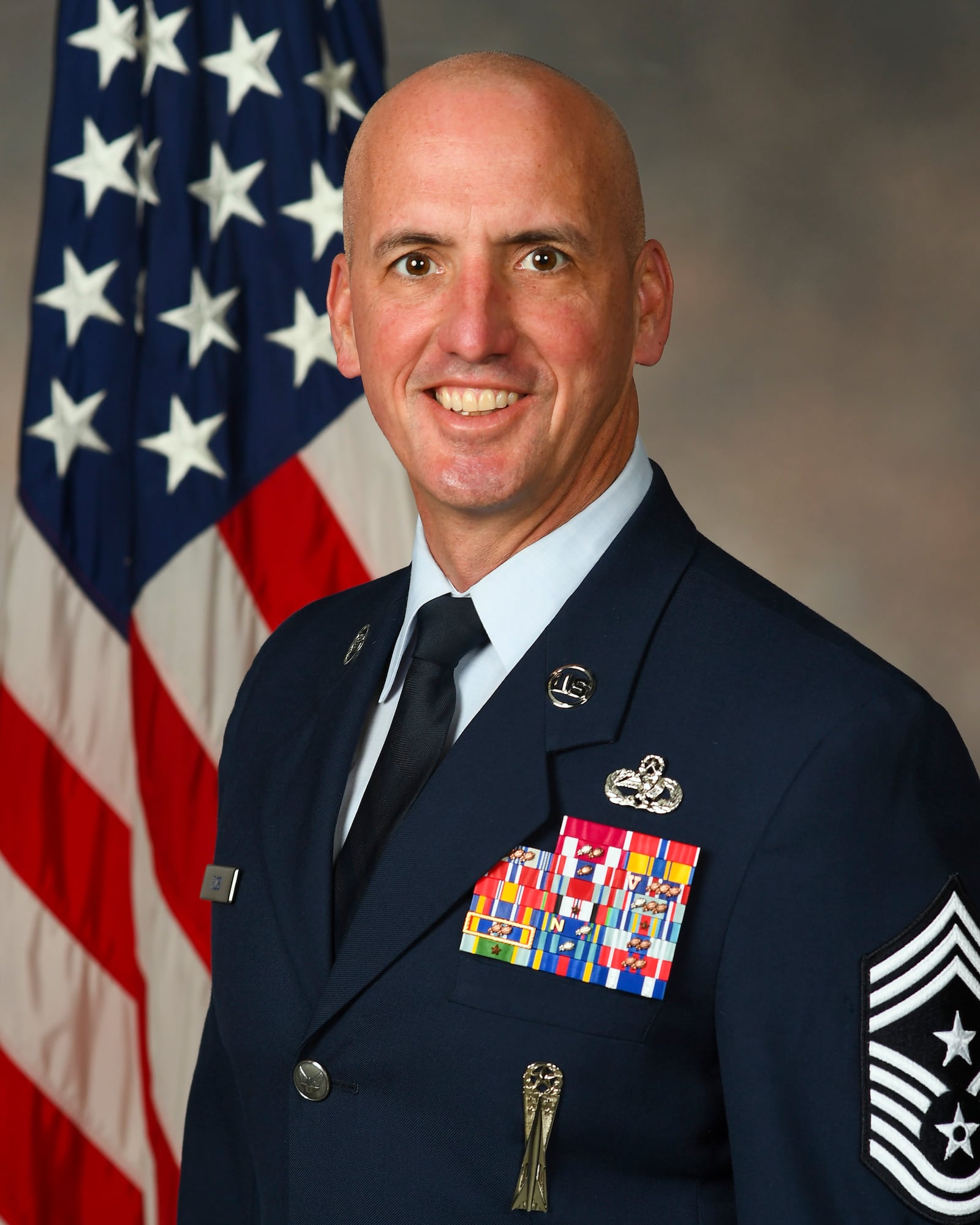 Flosi today is Command Chief Master Sergeant, Air Force Materiel Command, Wright-Patterson AFB, Ohio