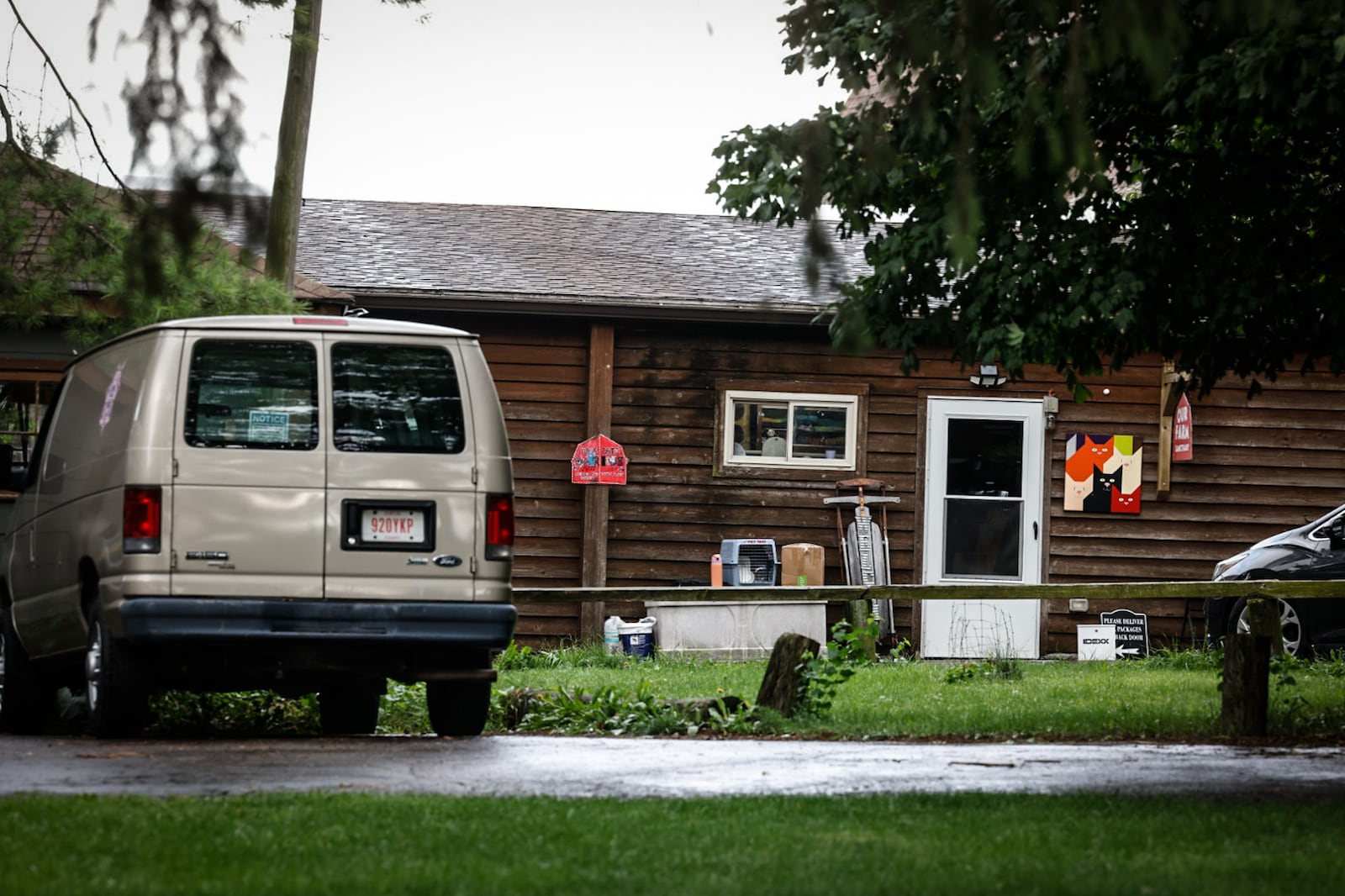 Miami County Animal Control officers seized 43 cats Monday, July 15, 2024, from Our Farm Sanctuary outside Tipp City due to unsanitary conditions and overcrowding. JIM NOELKER/STAFF