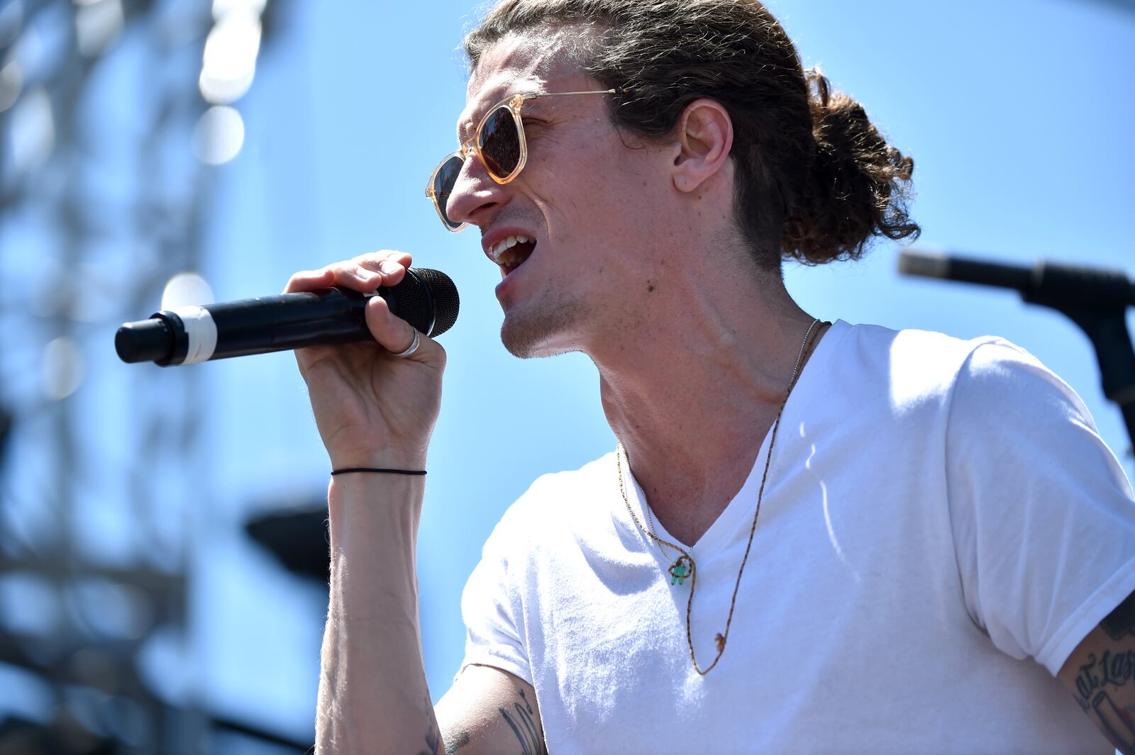 CARSON, CA - MAY 20:  Musician David Shaw of The Revivalists performs onstage at KROQ Weenie Roast y Fiesta 2017 at StubHub Center on May 20, 2017 in Carson, California.  (Photo by Alberto E. Rodriguez/Getty Images for CBS Radio Inc.)