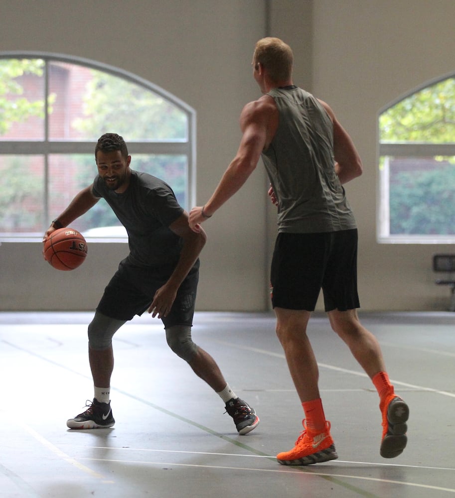 Photos: Dayton Flyers alumni team practices for The Basketball Tournament