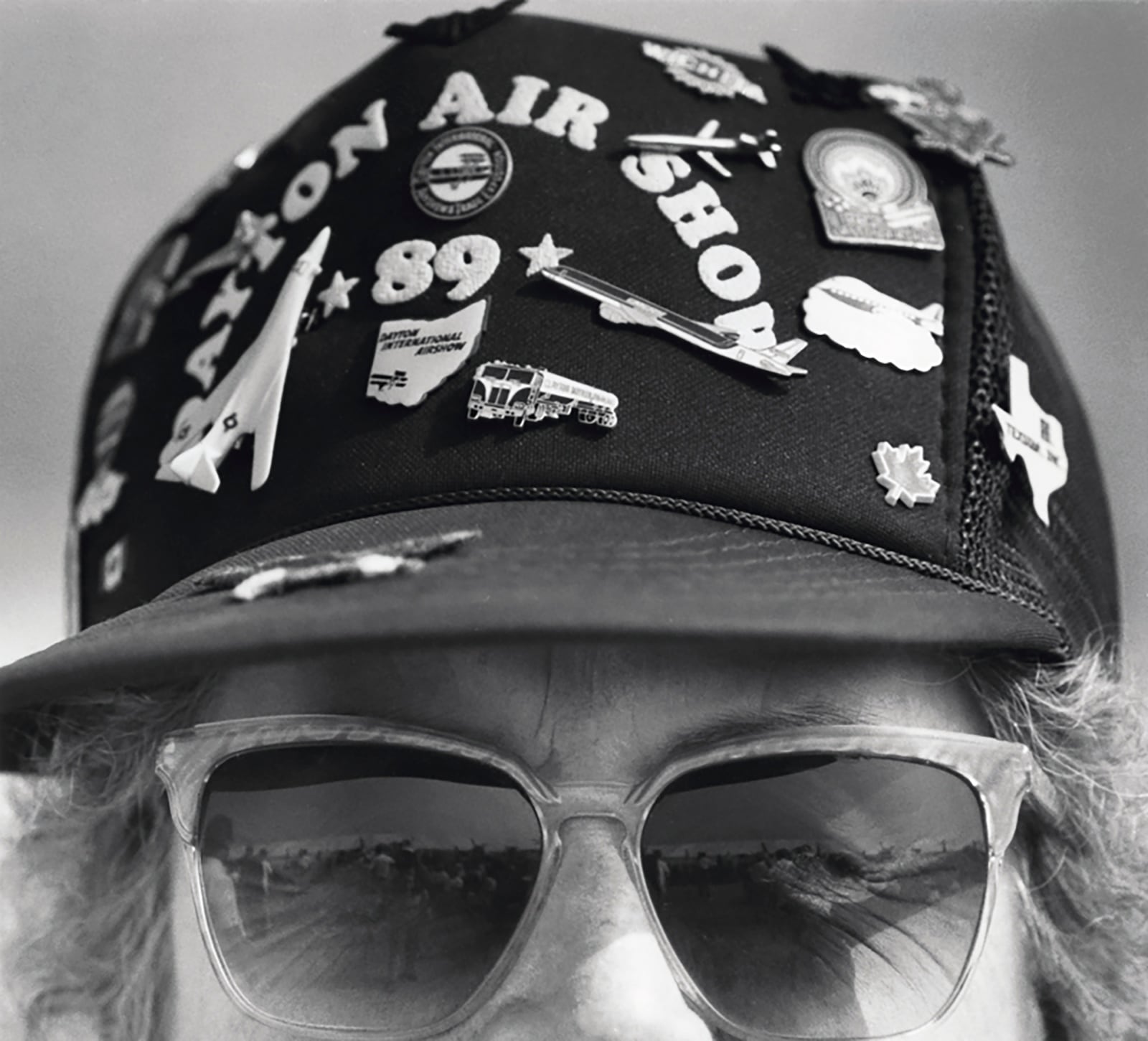 A fan enjoys the Dayton Air Show in 1990. DAYTON DAILY NEWS ARCHIVES