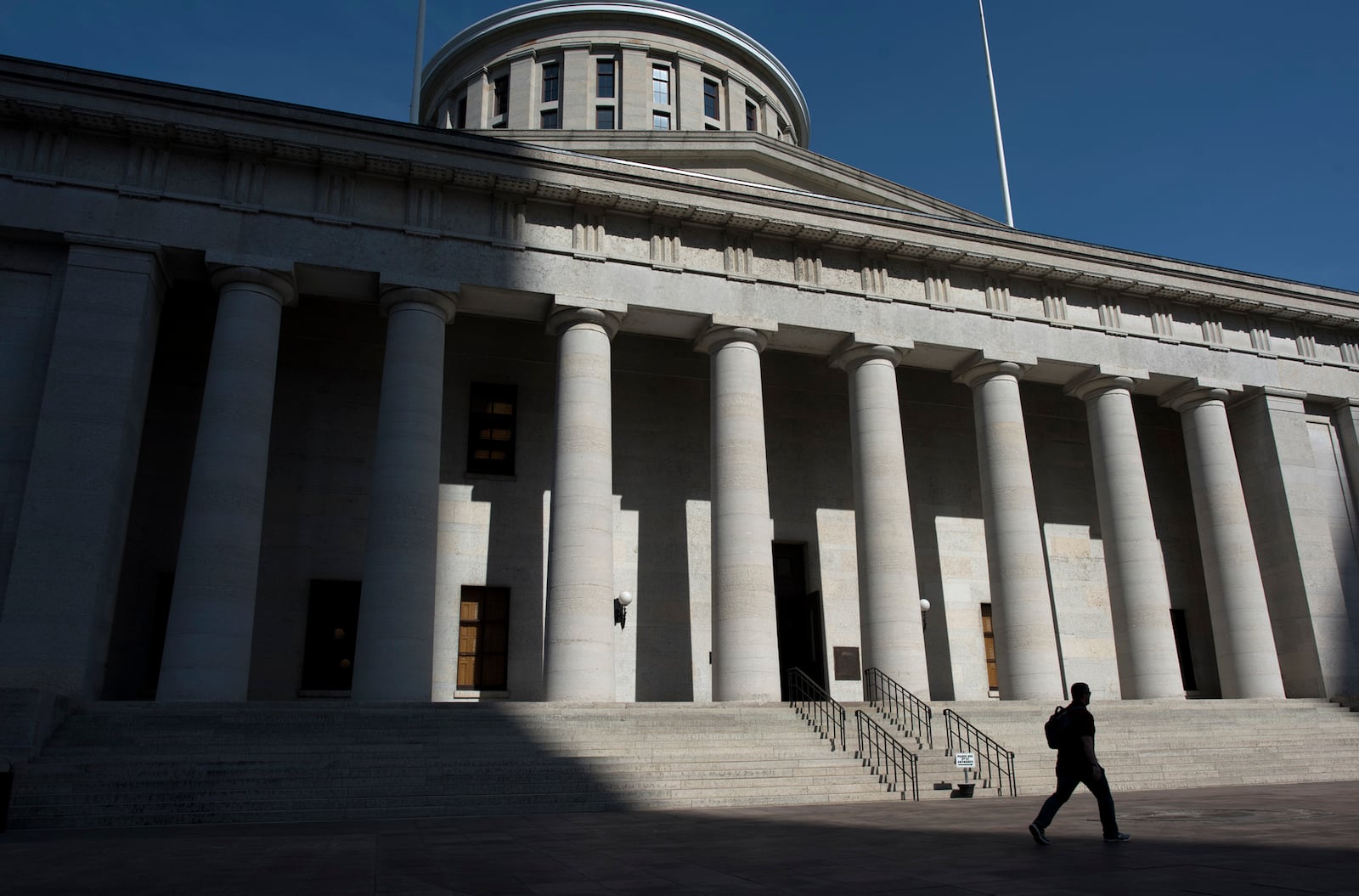 
                        FILE — The Ohio state Capitol building in Columbus, April 13, 2018. Democratic Party leaders said Tuesday, May 28, 2024, that they would nominate President Biden for a second term in office via a virtual roll call of delegates to the party’s national convention, bypassing a glitch in Ohio law that had threatened to keep Biden off the November ballot there. (Ty Wright/The New York Times)
                      