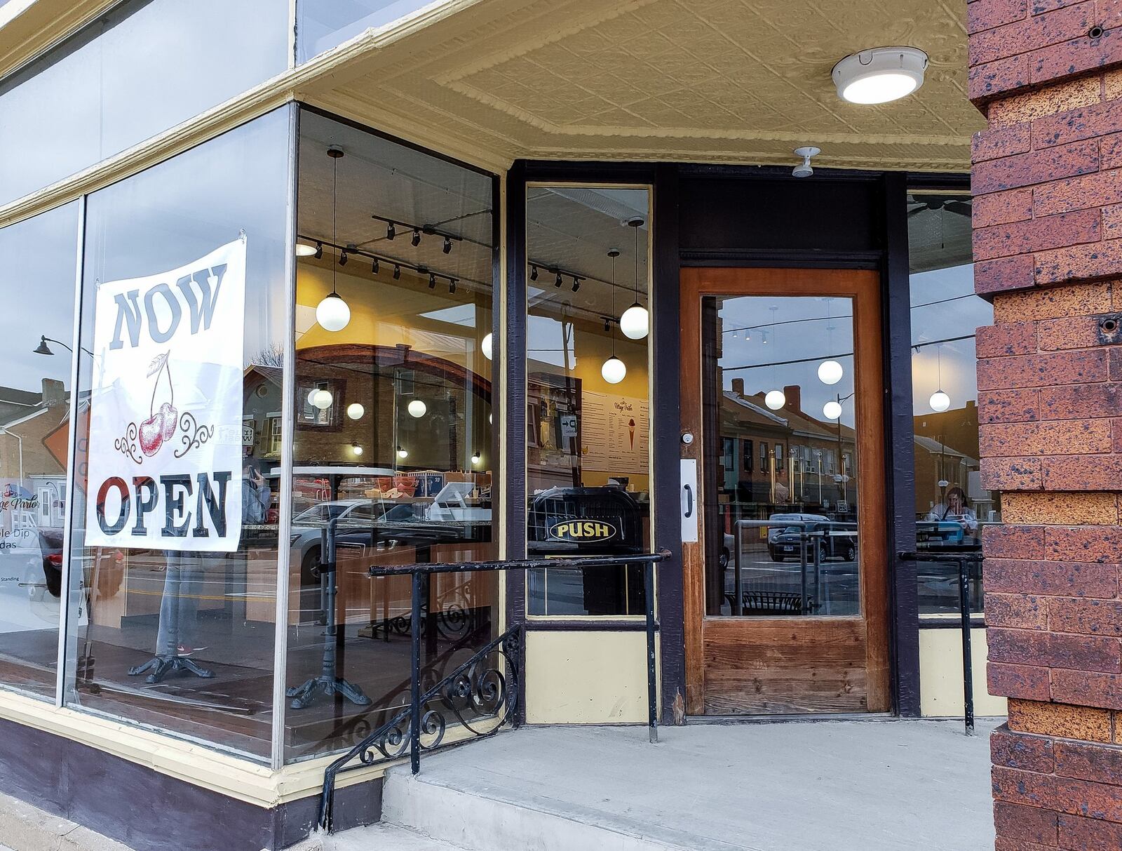 The Village Parlor ice cream shop is now open on Main Street in Hamilton. This is the second location with the original Village Parlor in Lebanon being open nearly fifty years. NICK GRAHAM/STAFF