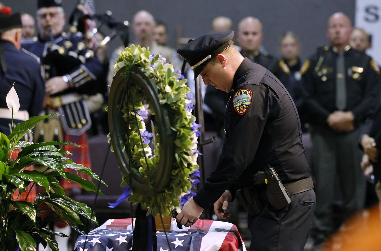 111623 franklin police k9 memorial