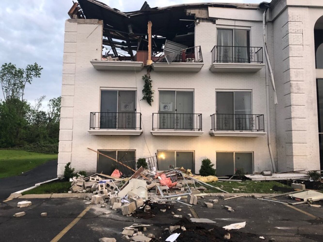 Photos: Tornadoes sweep through Ohio's Miami Valley, causing injuries, destruction