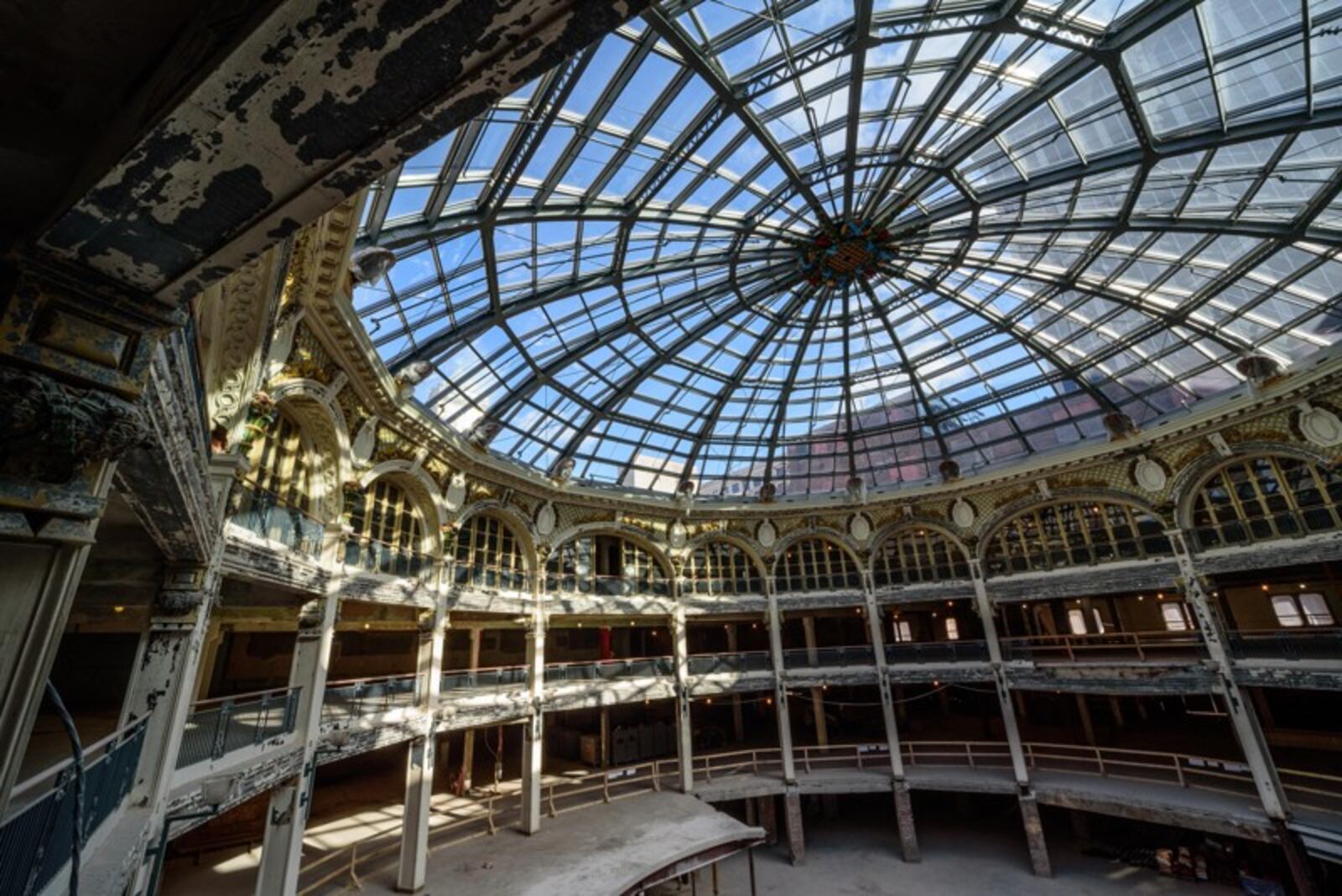 A view of the Dayton Arcade rotunda. TOM GILLIAM / CONTRIBUTING PHOTOGRAPHER