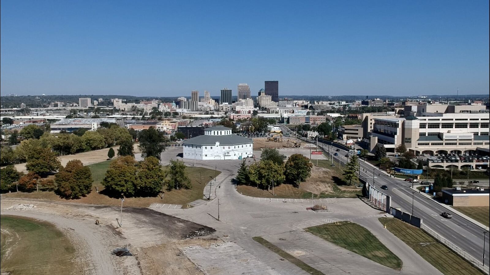 The former Montgomery County fairgrounds will be rebuilt into a new neighborhood. CHUCK HAMLIN