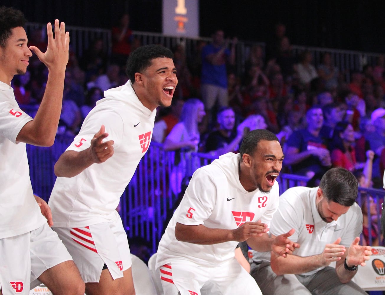 Photos: Dayton Flyers fall to Virginia in Battle 4 Atlantis semifinals