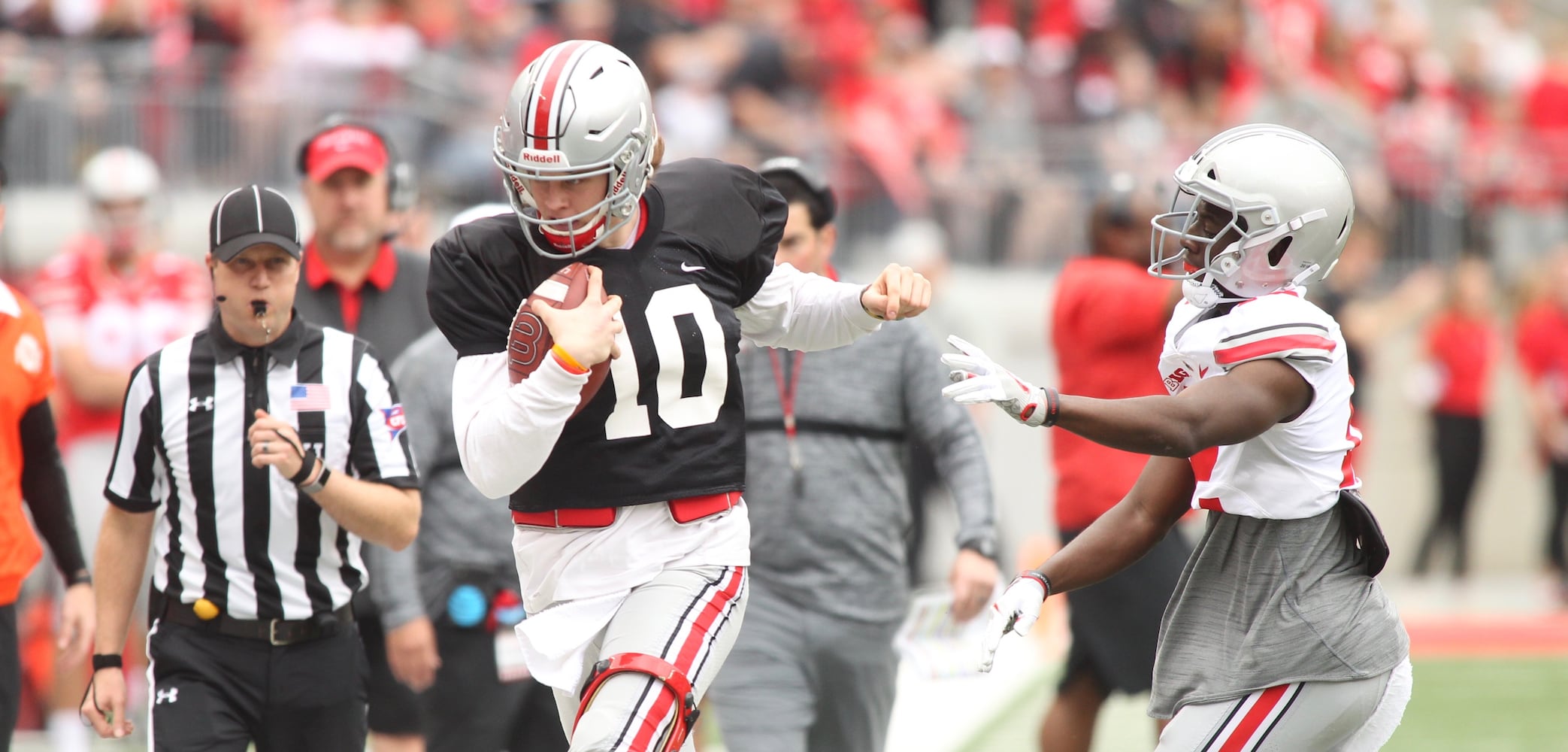 Burrow on Ohio State quarterback situation: ‘I came here to play’