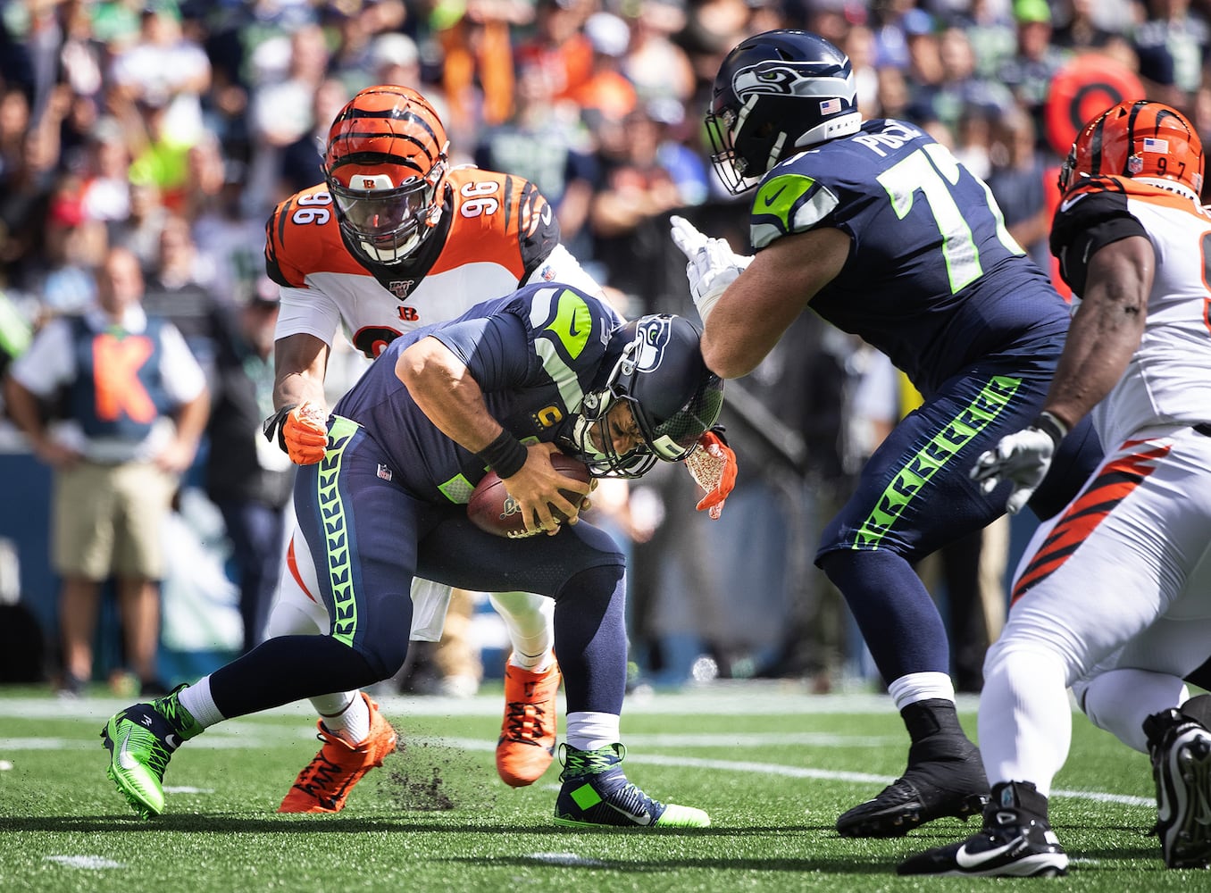 PHOTOS: Cincinnati Bengals lose season opener to Seattle Seahawks