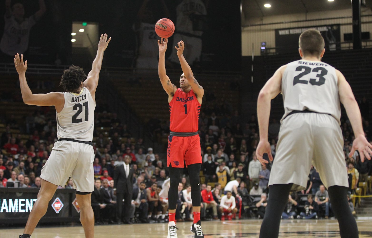 Twenty photos: Dayton Flyers vs. Colorado Buffaloes