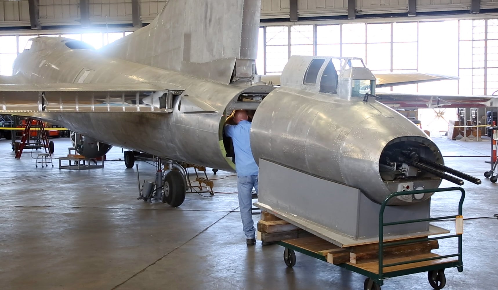 13 years and 55,000 hours of work: restored Memphis Belle