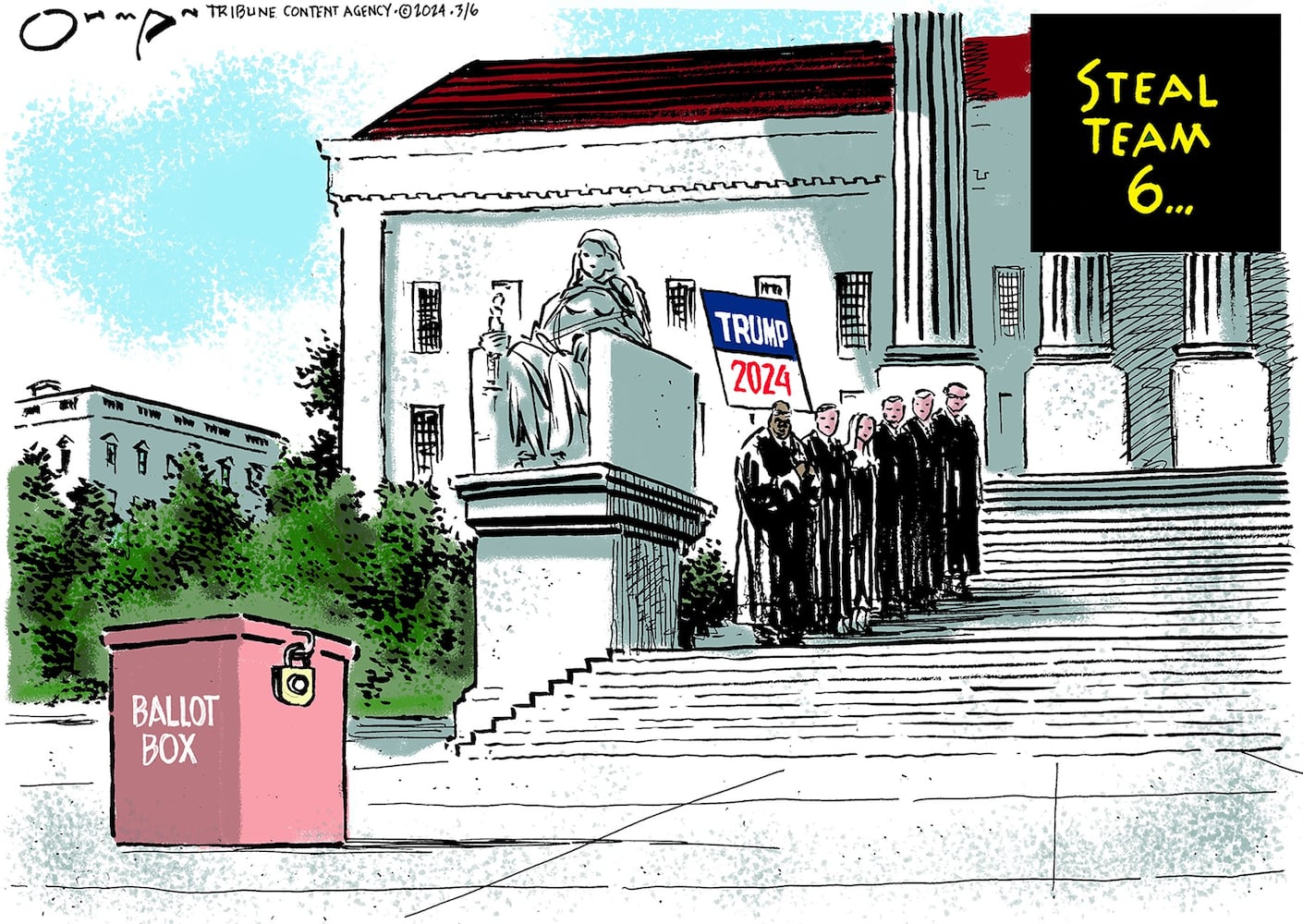 CARTOONS: Jack Ohman, March 8, 2024