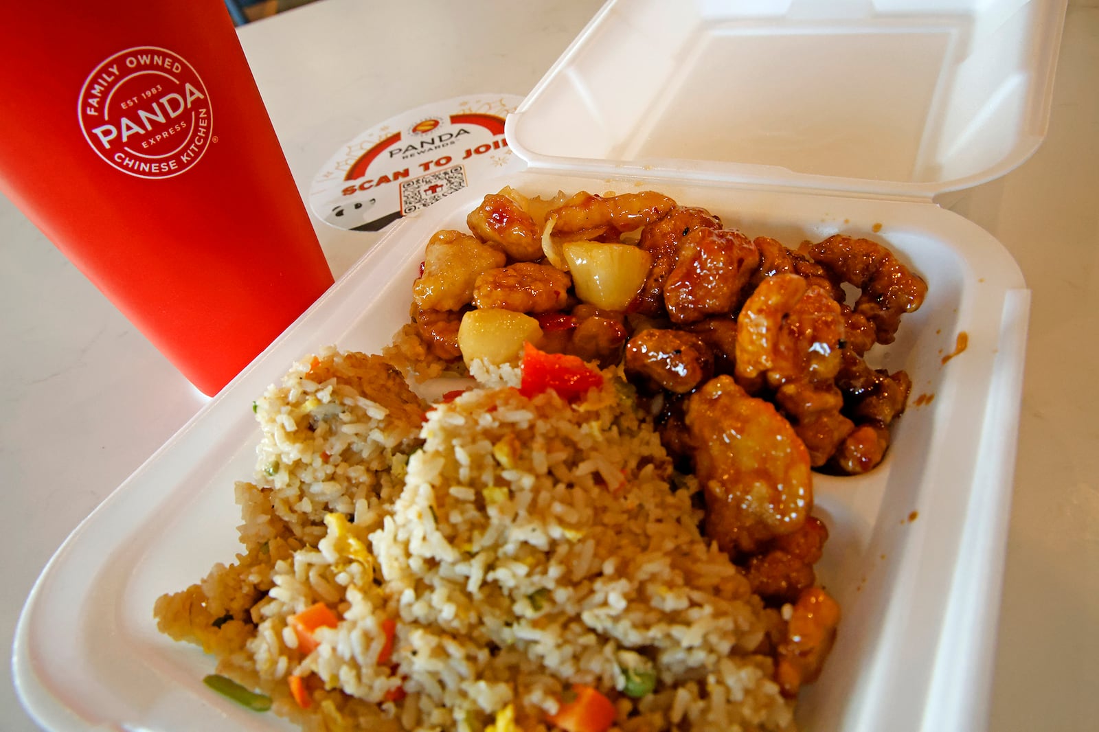 The Panda Express restaurant on Bechtle Avenue finally opened after months of anticipation Wednesday, Oct. 25, 2023. BILL LACKEY/STAFF