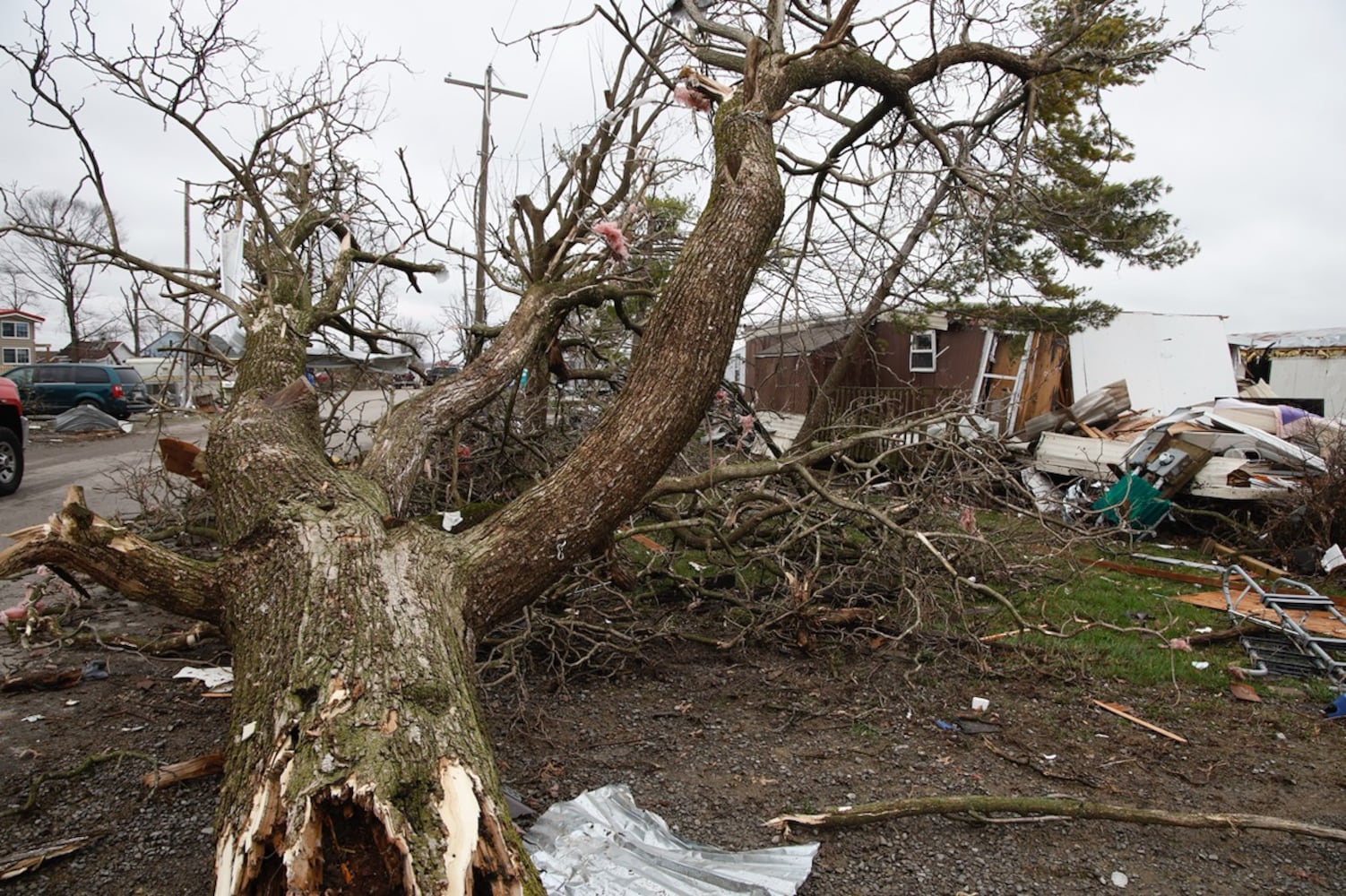 Tornado Damage in Midway