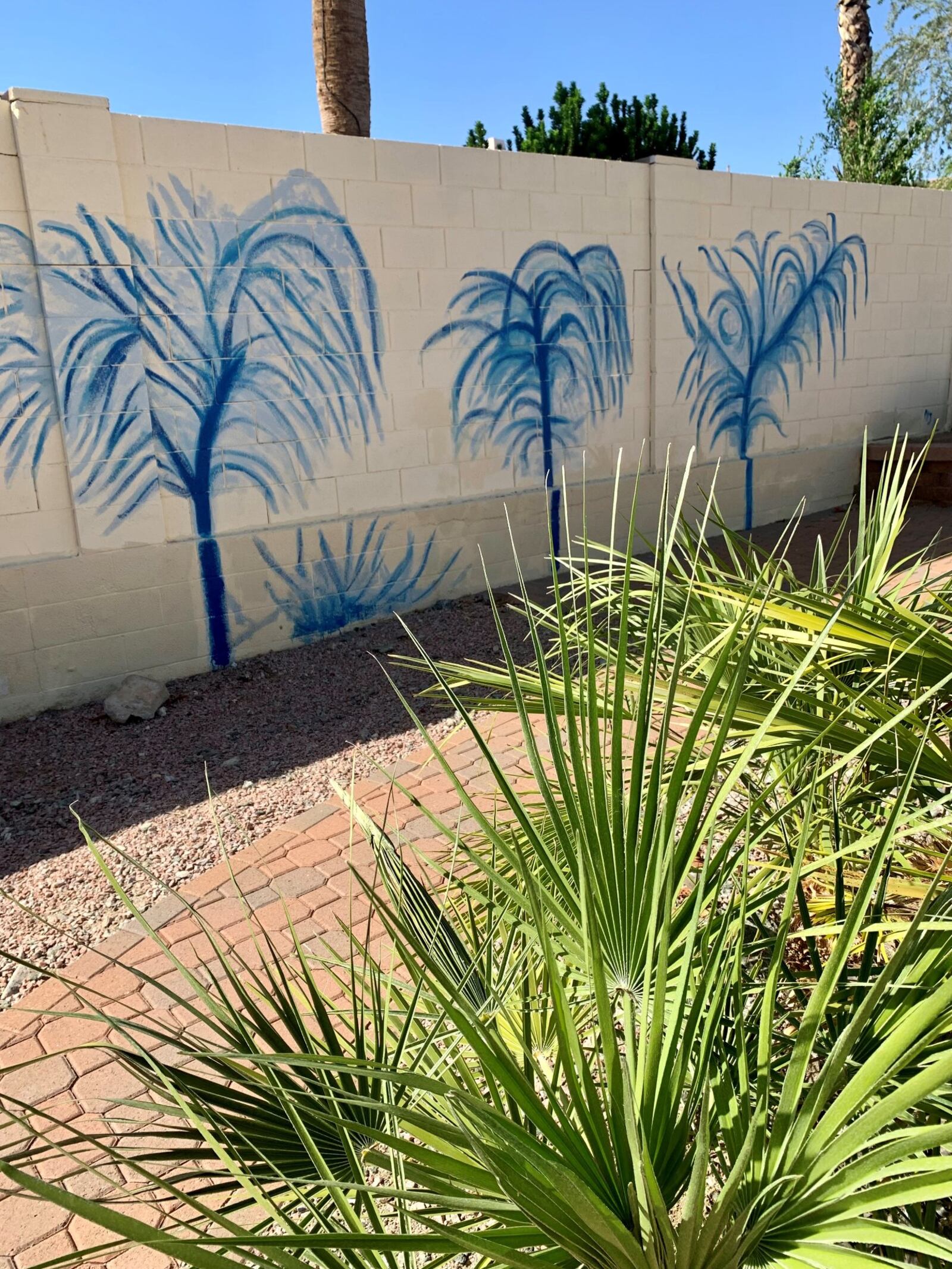 This is the "after" photo of the mural I had retouched in Phoenix. Contributed photo