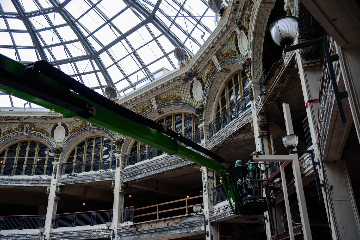 PHOTOS: The latest construction progress on the Dayton Arcade