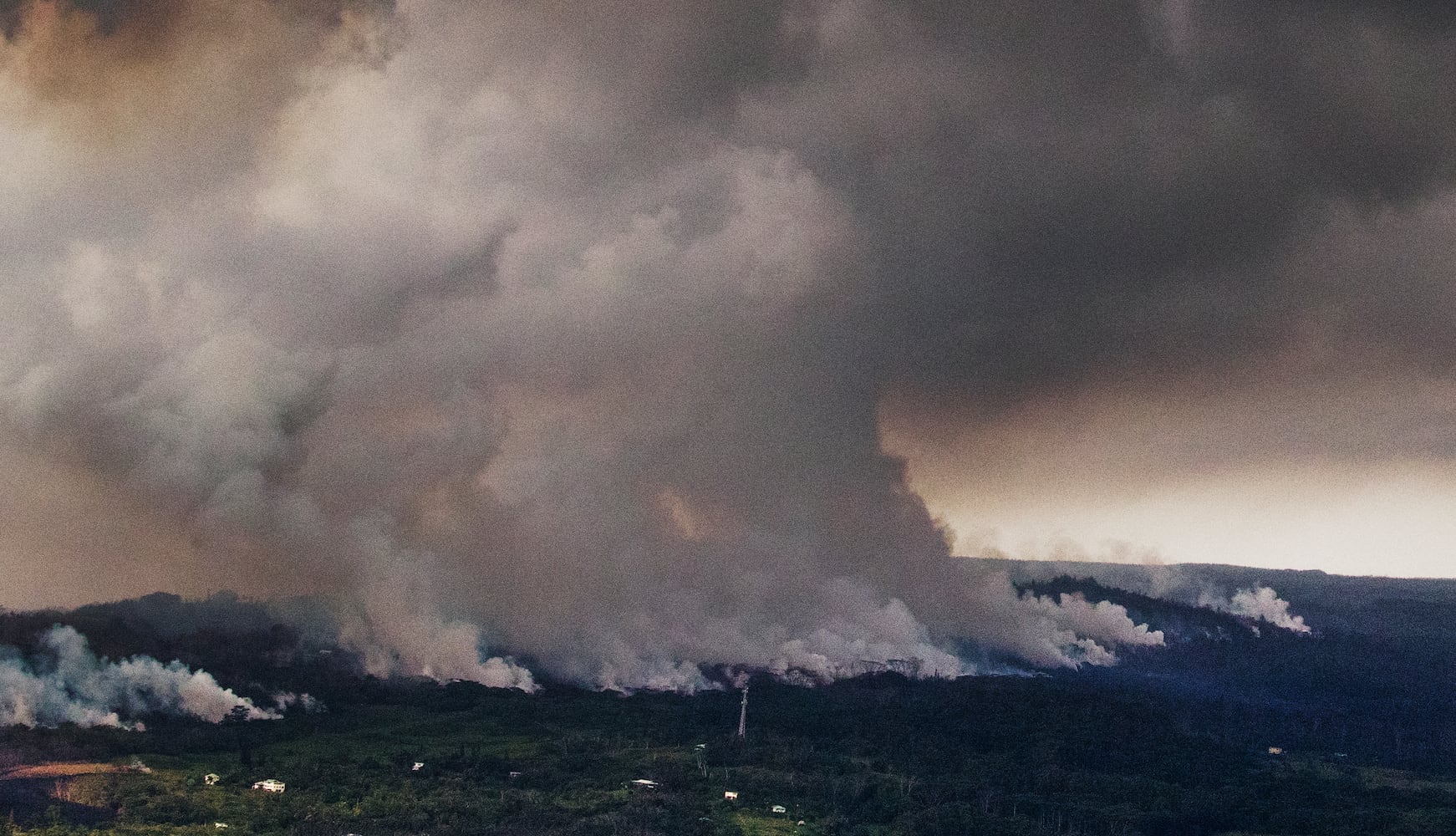 Photos: Hawaii volcano erupts