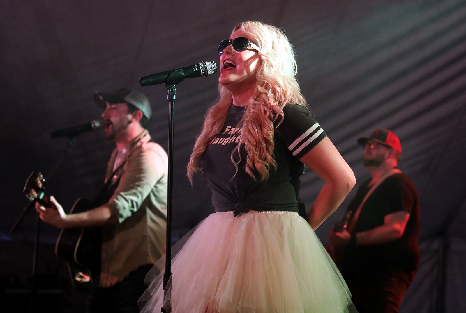 Kate Hasting performs Wednesday at the Clark County Fair. BILL LACKEY/STAFF