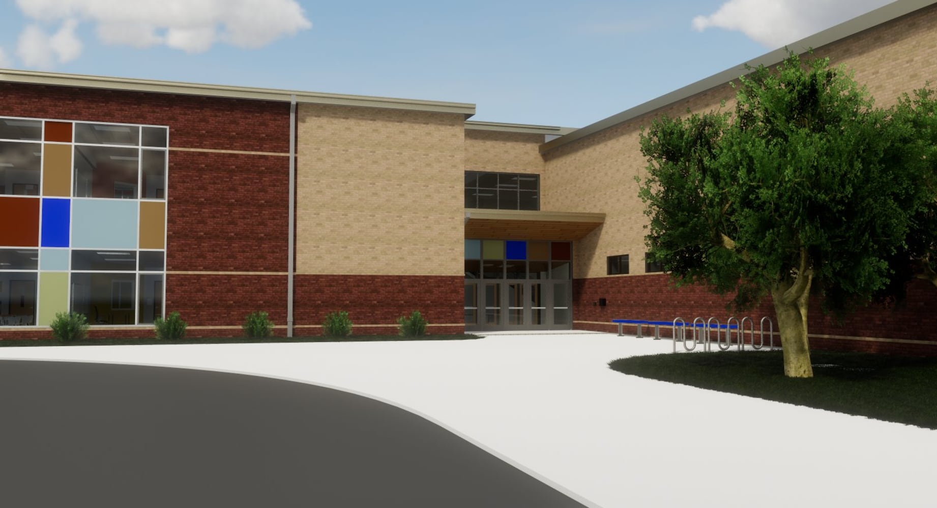 Fairborn PreK-2 School Renderings