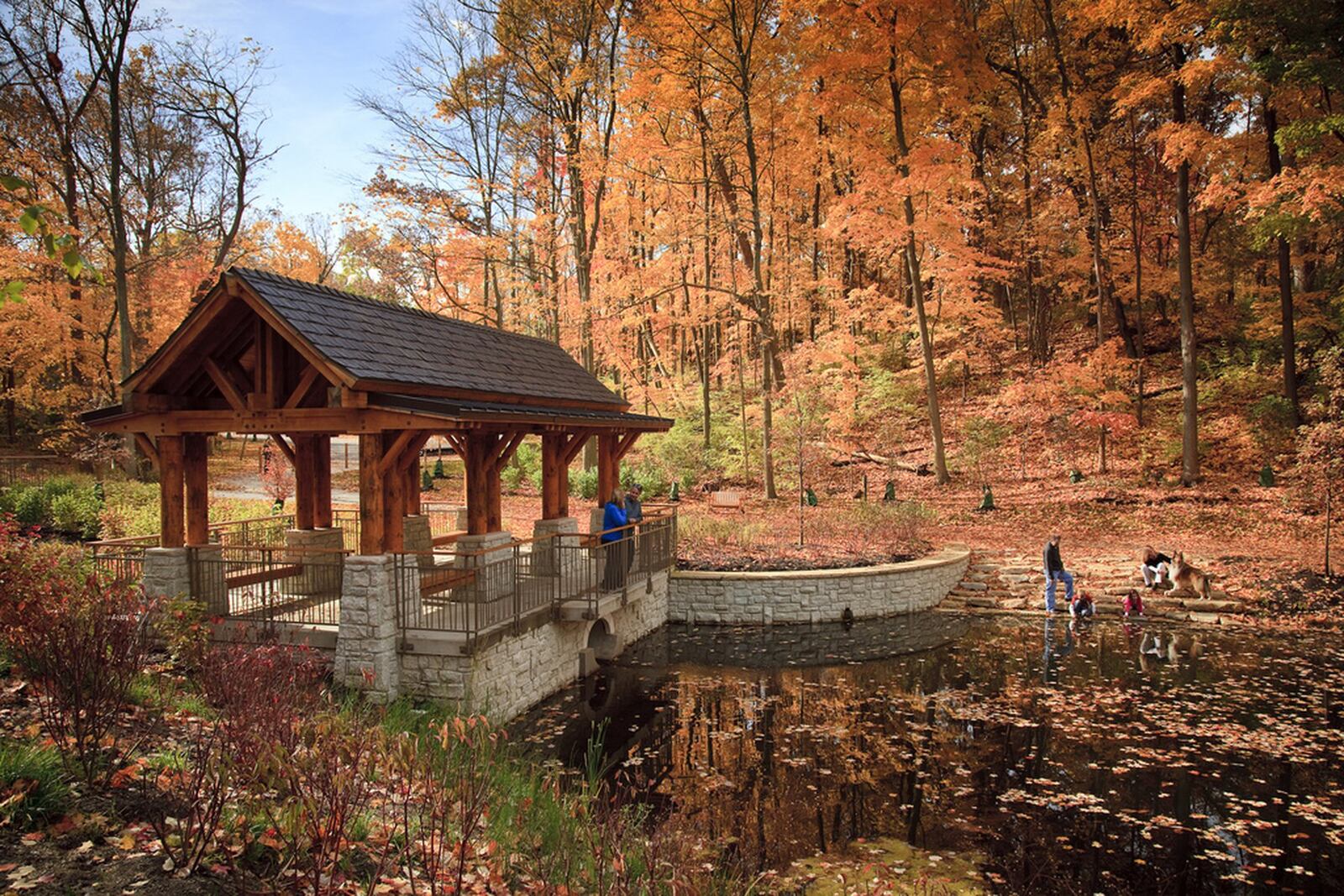 Hills & Dales MetroPark is a perfect destination for a fall hike. CONTRIBUTED