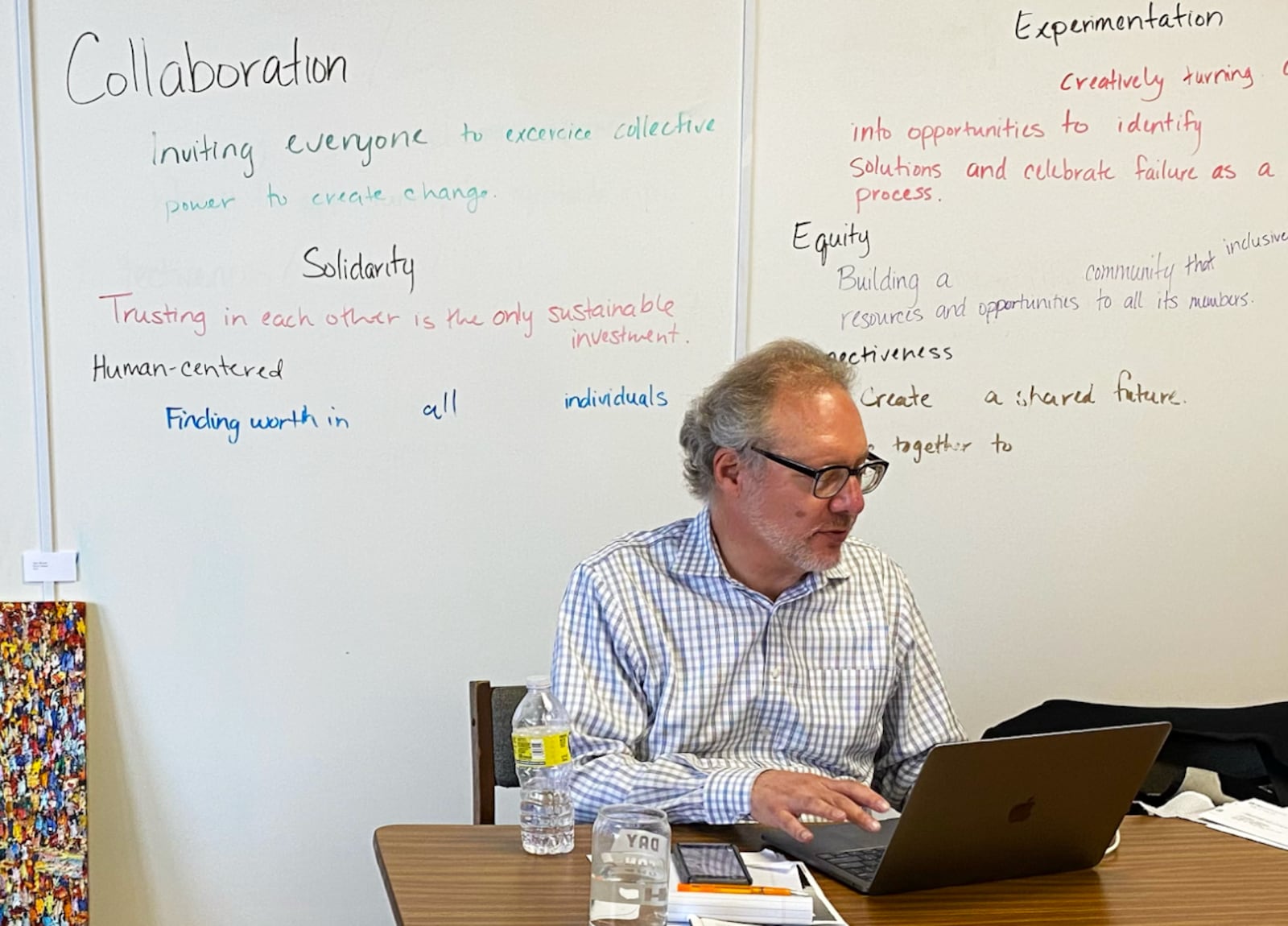 Peter Benkendorf, founder of The Collaboratory in Dayton, has provided an effective platform for Daytonians to converse and innovate for nearly two decades. BRANDON BERRY/CONTRIBUTED