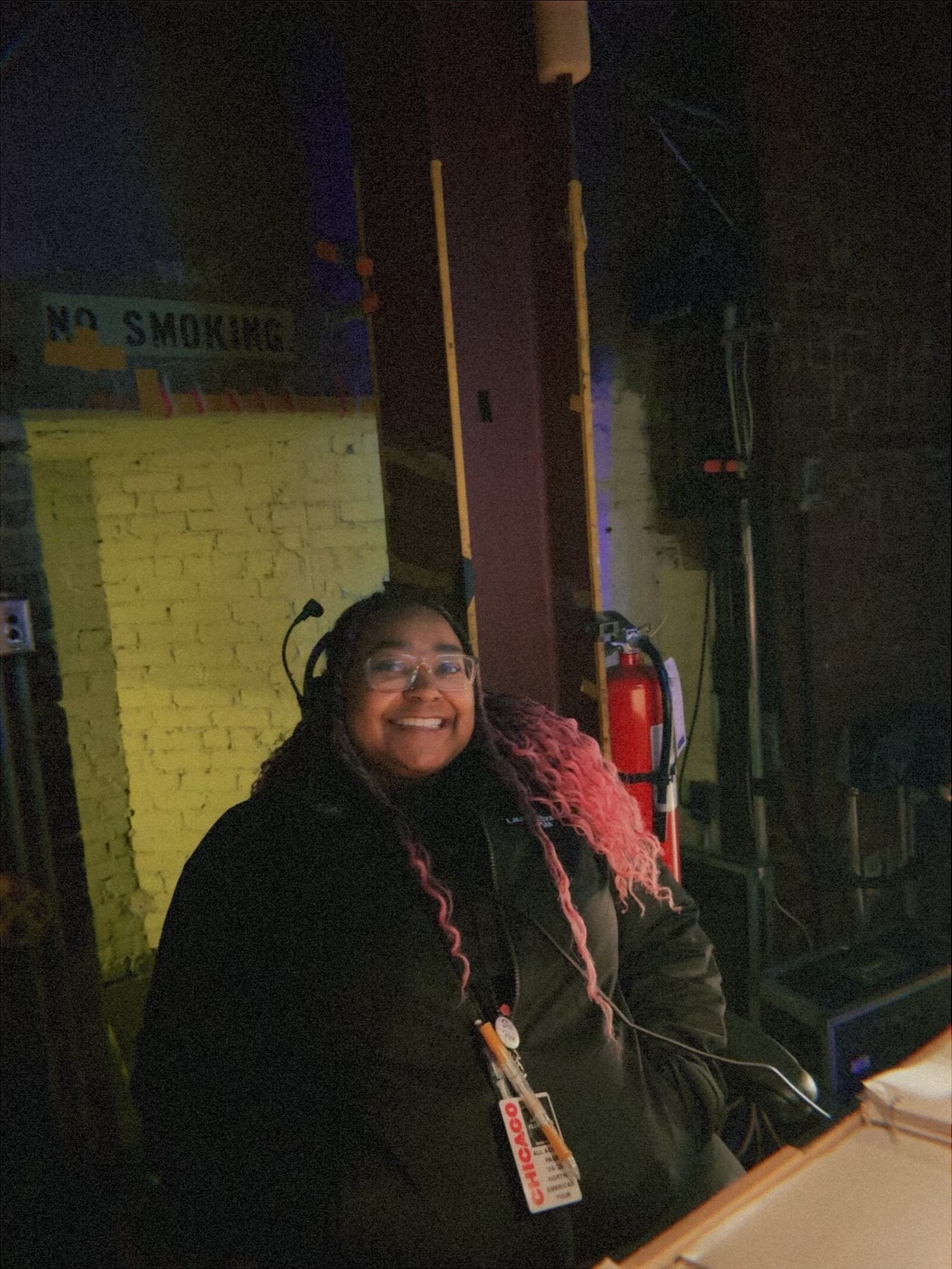 Lauryn Elizabeth  is the production stage manager for the “Chicago” tour.