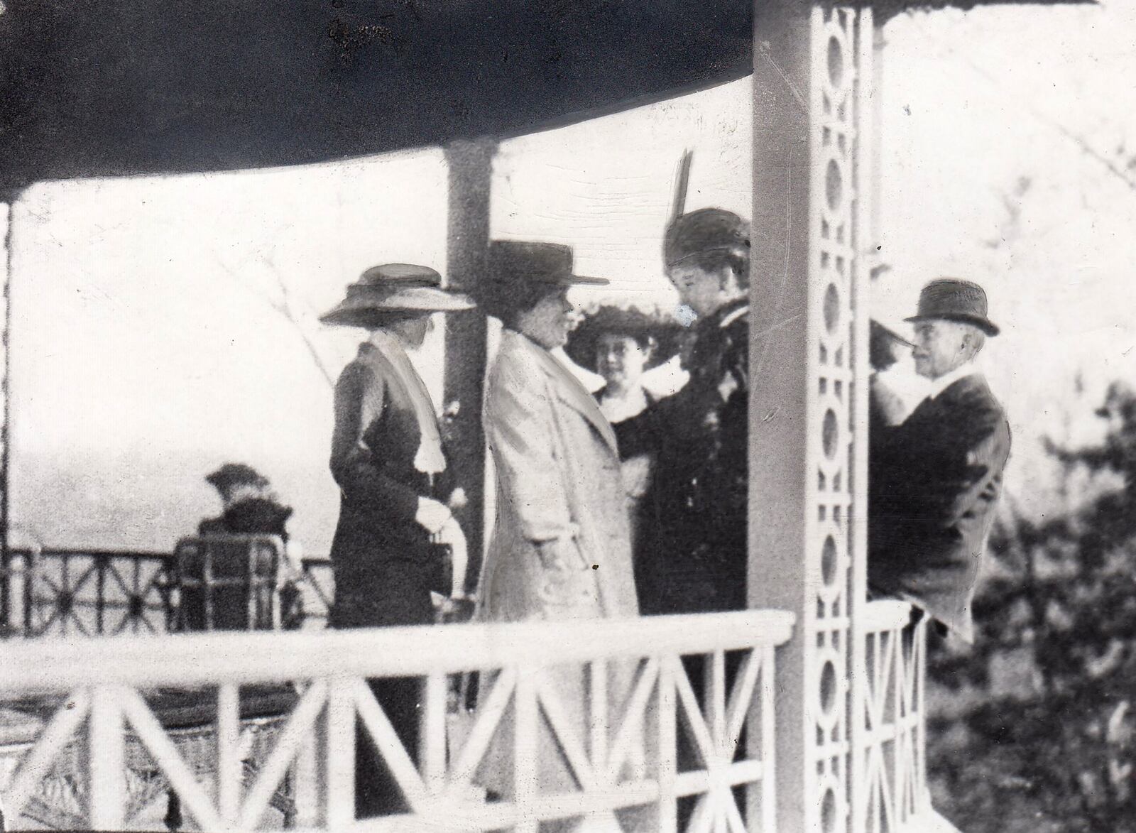 A 1911 photograph captures a group  gathered at the Dayton Country Club to mark the start of "golf season". DAYTON DAILY NEWS ARCHIVE