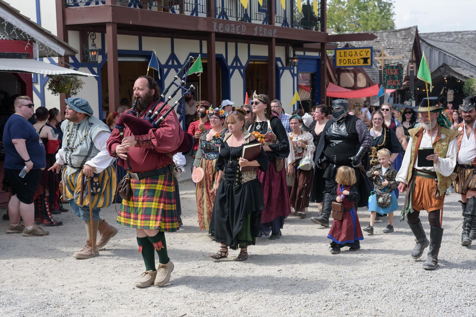 The 35th annual Ohio Renaissance Festival runs on Saturdays and Sundays through Oct. 27, 2024 at Renaissance Park near Harveysburg in Warren County. Here’s a look at scenes from Highland Weekend on Sunday, Sept. 22. TOM GILLIAM / CONTRIBUTING PHOTOGRAPHER