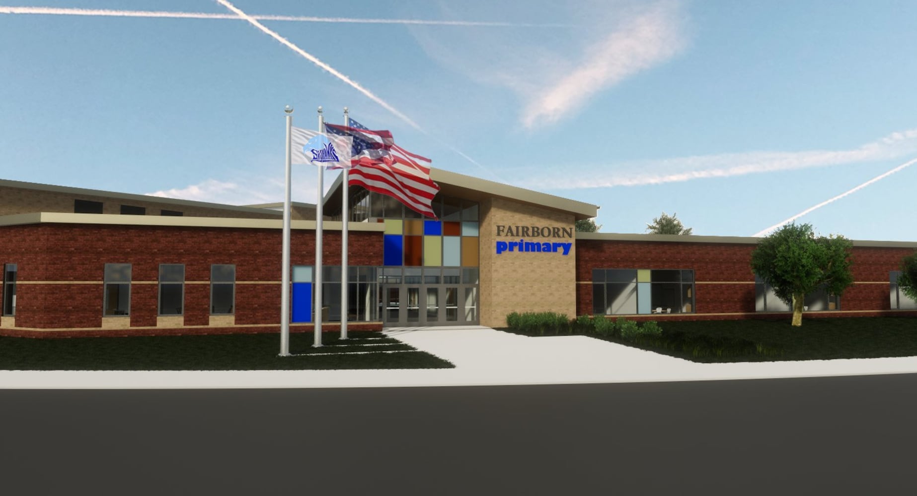 Fairborn PreK-2 School Renderings