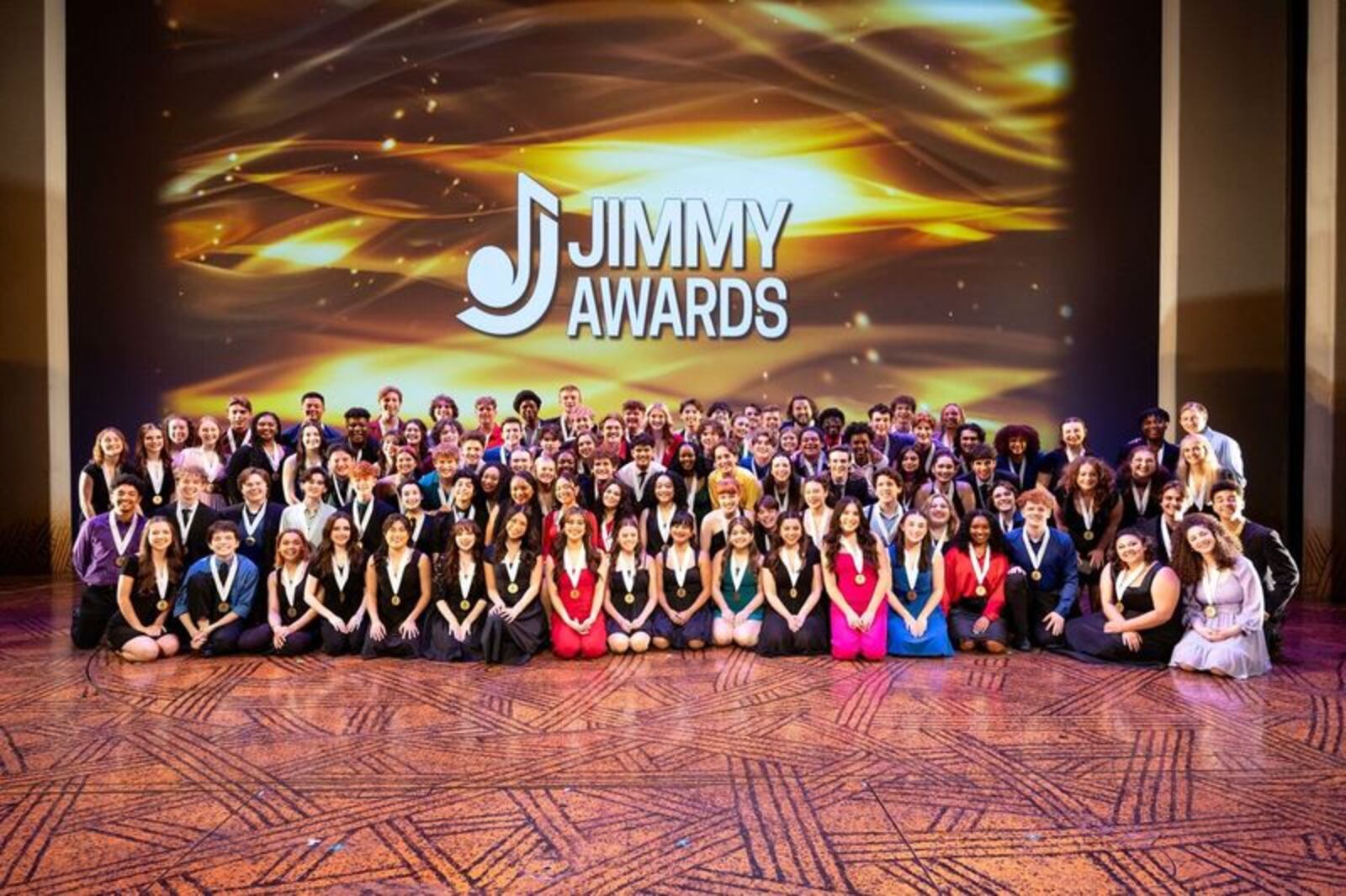 Connor Egloff of Stivers School for the Arts and Sydney Korpusik of Centerville High School were among the 102 nominees of the 15th annual Jimmy Awards held June 24 in New York City. Photo by Angela of York