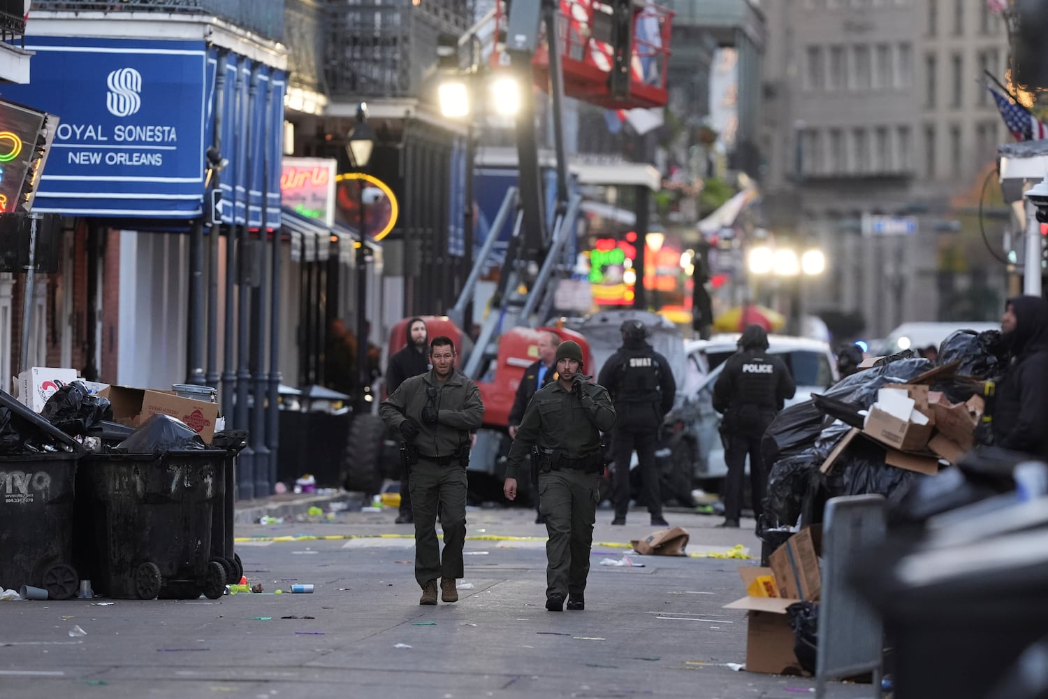 New Orleans Car Into Crowd