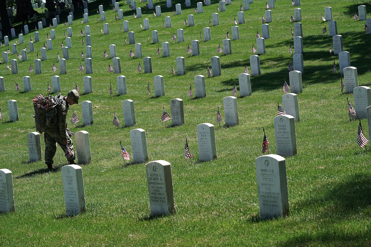 Photos: Memorial Day’s solemn reminder of those who gave the ultimate sacrifice