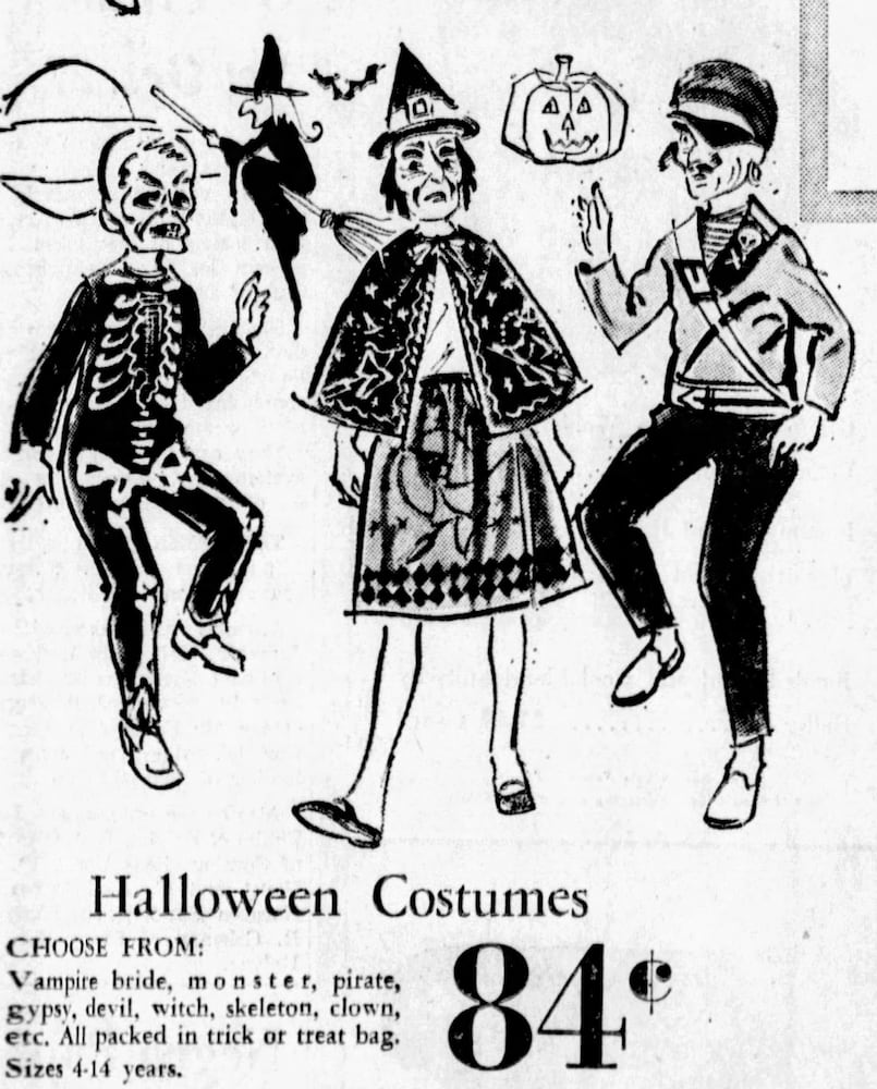 Halloween costume history