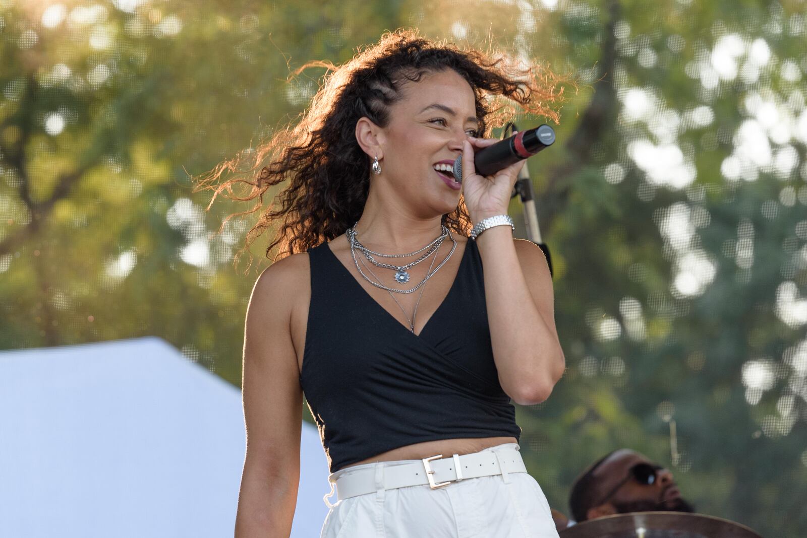 The Miami Valley Restaurant Association hosted the Kickin’ Chicken Wing Fest at Fraze Pavilion in Kettering on Saturday, July 13, 2024. Local restaurants and food trucks participated in the festival. Live music was provided by The Sly Band. TOM GILLIAM / CONTRIBUTING PHOTOGRAPHER