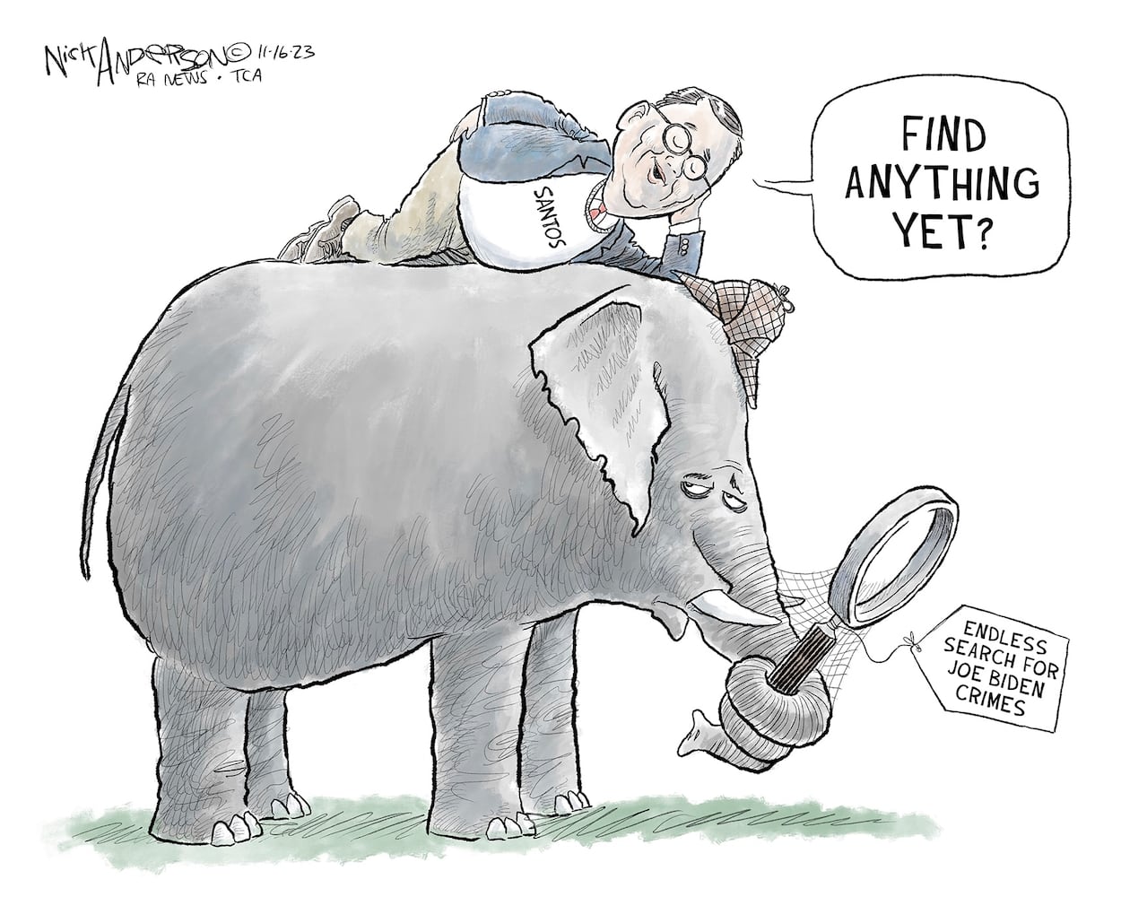 CARTOONS: Nick Anderson, Nov. 19, 2023