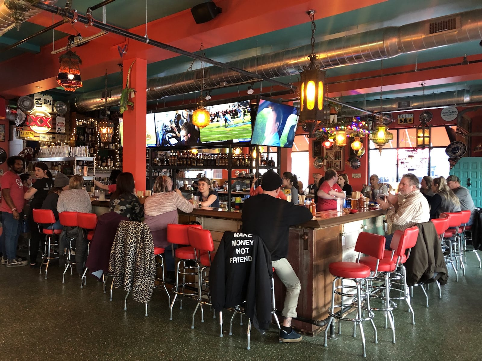 Local Cantina has opened in the Centerfield Flats at Water Street. The chain’s Dayton restaurant is the first location outside of central Ohio. CORNELIUS FROLIK / STAFF