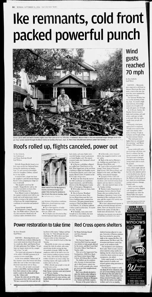 Hurricane Ike DDN pages