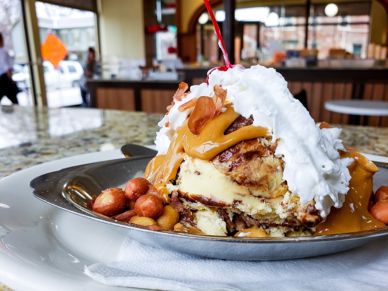 The Village Parlor ice cream shop is now open on Main Street in Hamilton. This is the second location with the original Village Parlor in Lebanon being open nearly fifty years. NICK GRAHAM/STAFF