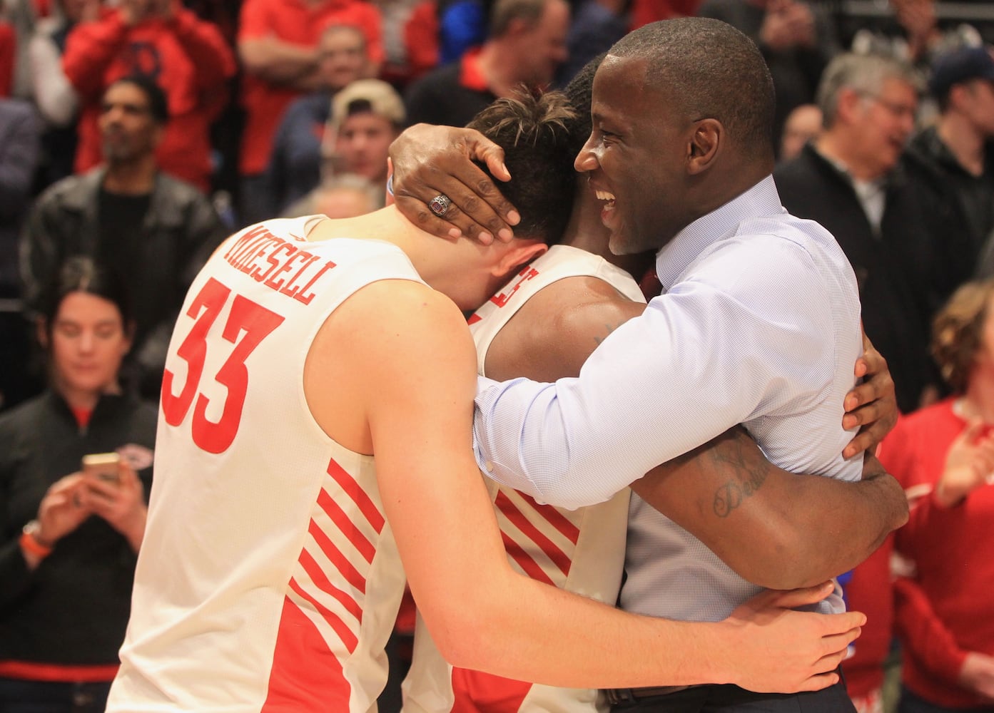 Photos: Dayton Flyers celebrate A-10 championship