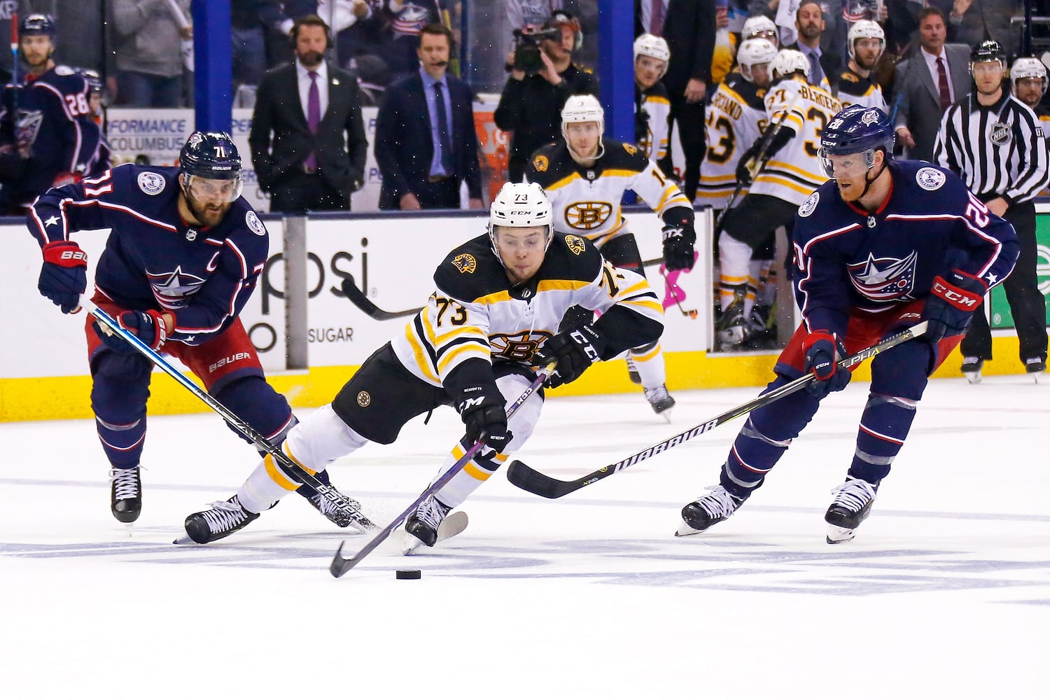 blue jackets bruins