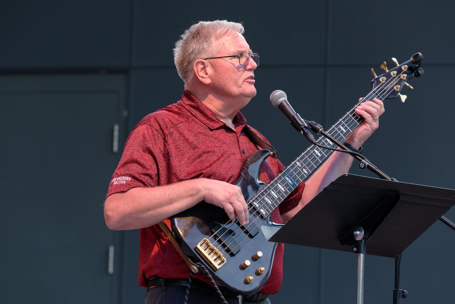 PHOTOS: Honoring our Veterans - Mitch Rossell with Guitars4Heroes live at Levitt Pavilion