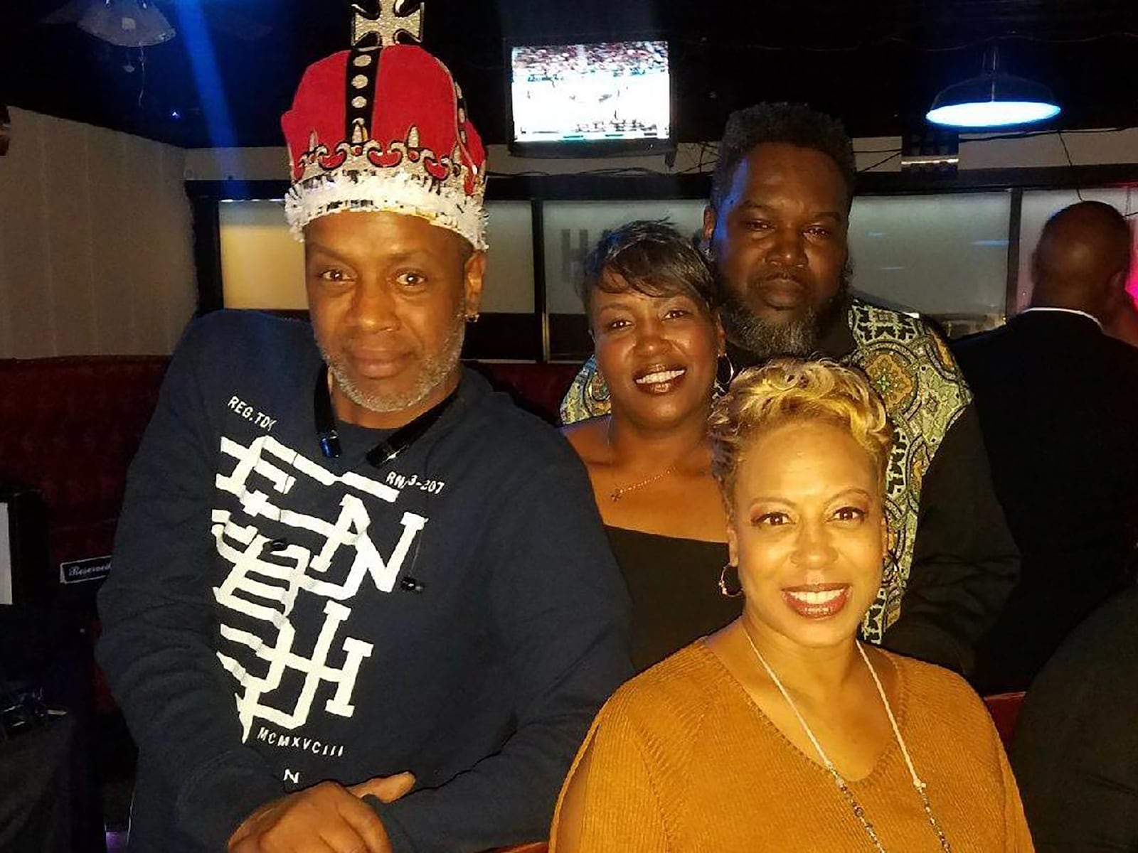 Rhonda, center, is surrounded by her siblings Kevin Bailey, Jan-Michael Williams and Angela Stephens. They advocated for her and encouraged her to get second and third opinions. CONTRIBUTED
