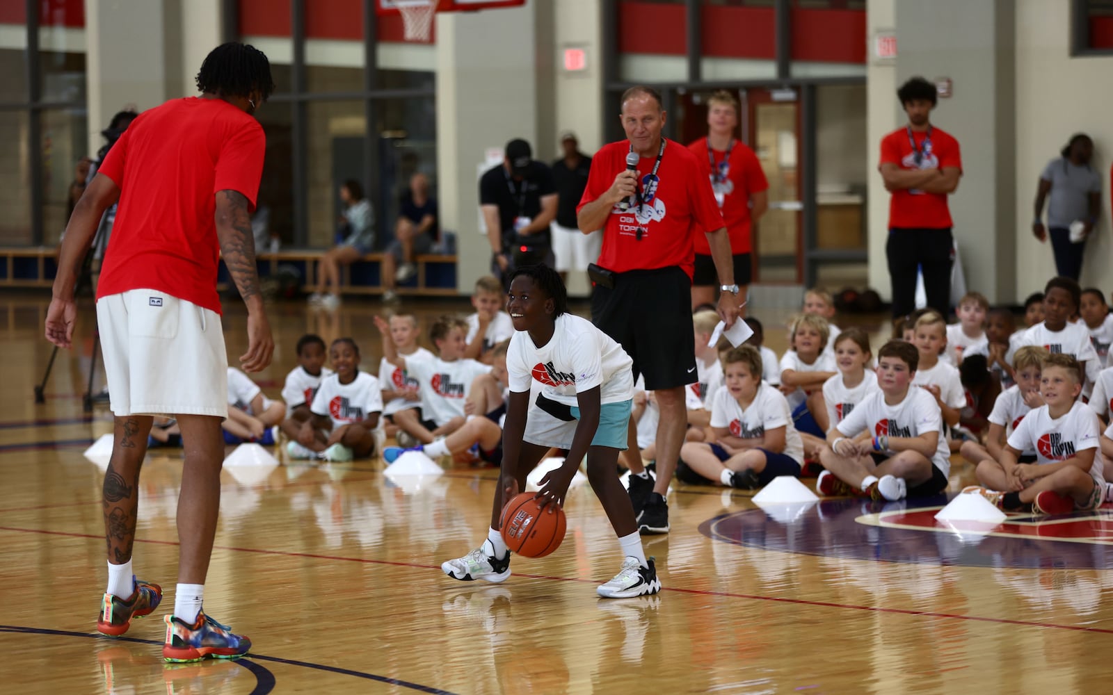 Obi Toppin Basketball Camp