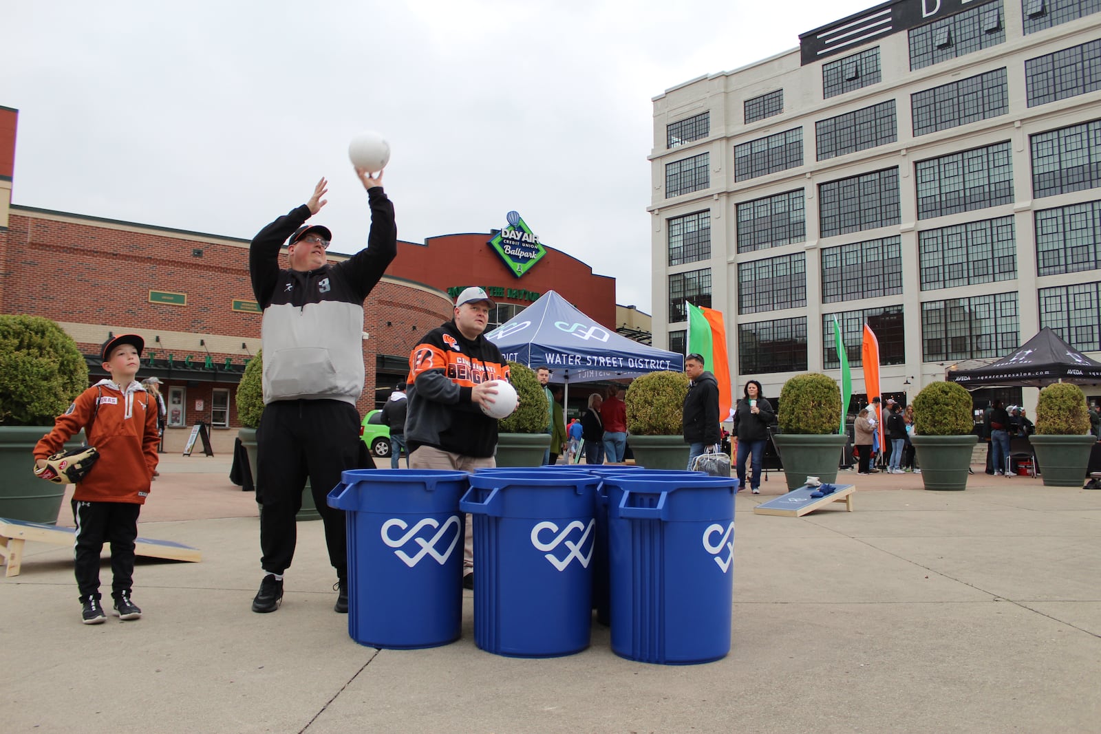 Water Street District will host its second Dayton Dragons tailgate tonight from 5:30 p.m. to 7:30 p.m. in the plaza outside of Day Air Ballpark (CONTRIBUTED PHOTO).