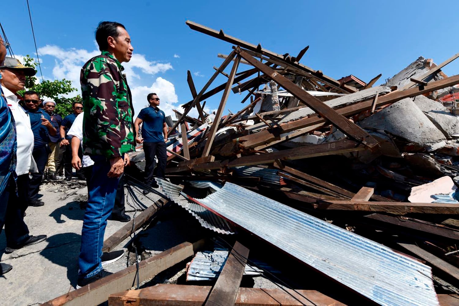 Photos: Destruction in Indonesia in aftermath of earthquake and tsunami