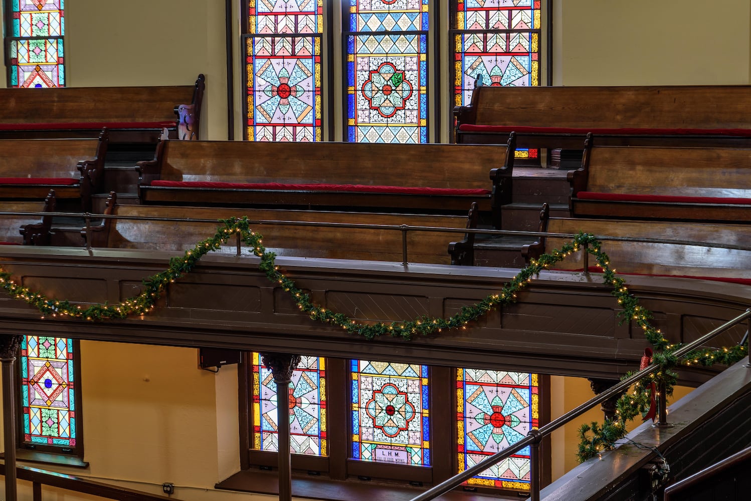 PHOTOS: A look inside St. Paul United Methodist Church decorated for Christmas