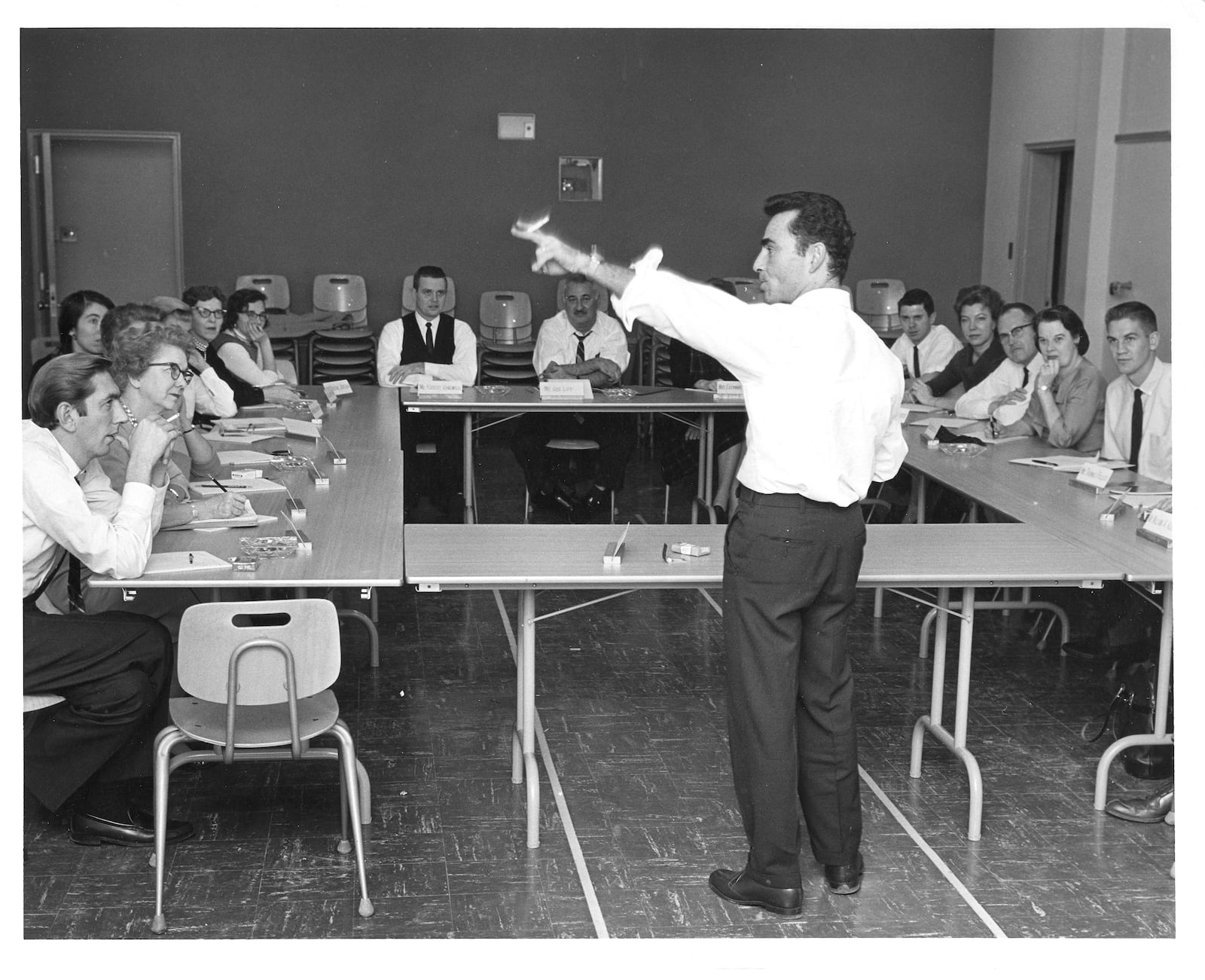 Rod Serling was a professor at Antioch in 1962 and 1963. Photo source / The Antiochiana