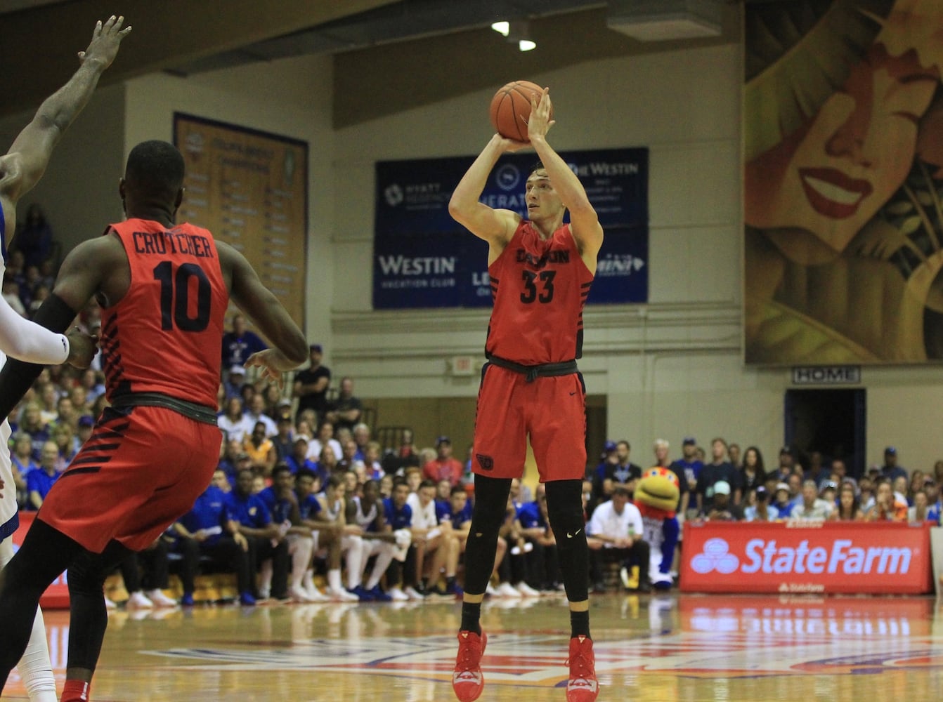 Photos: Dayton Flyers fall to Kansas in Maui Invitational