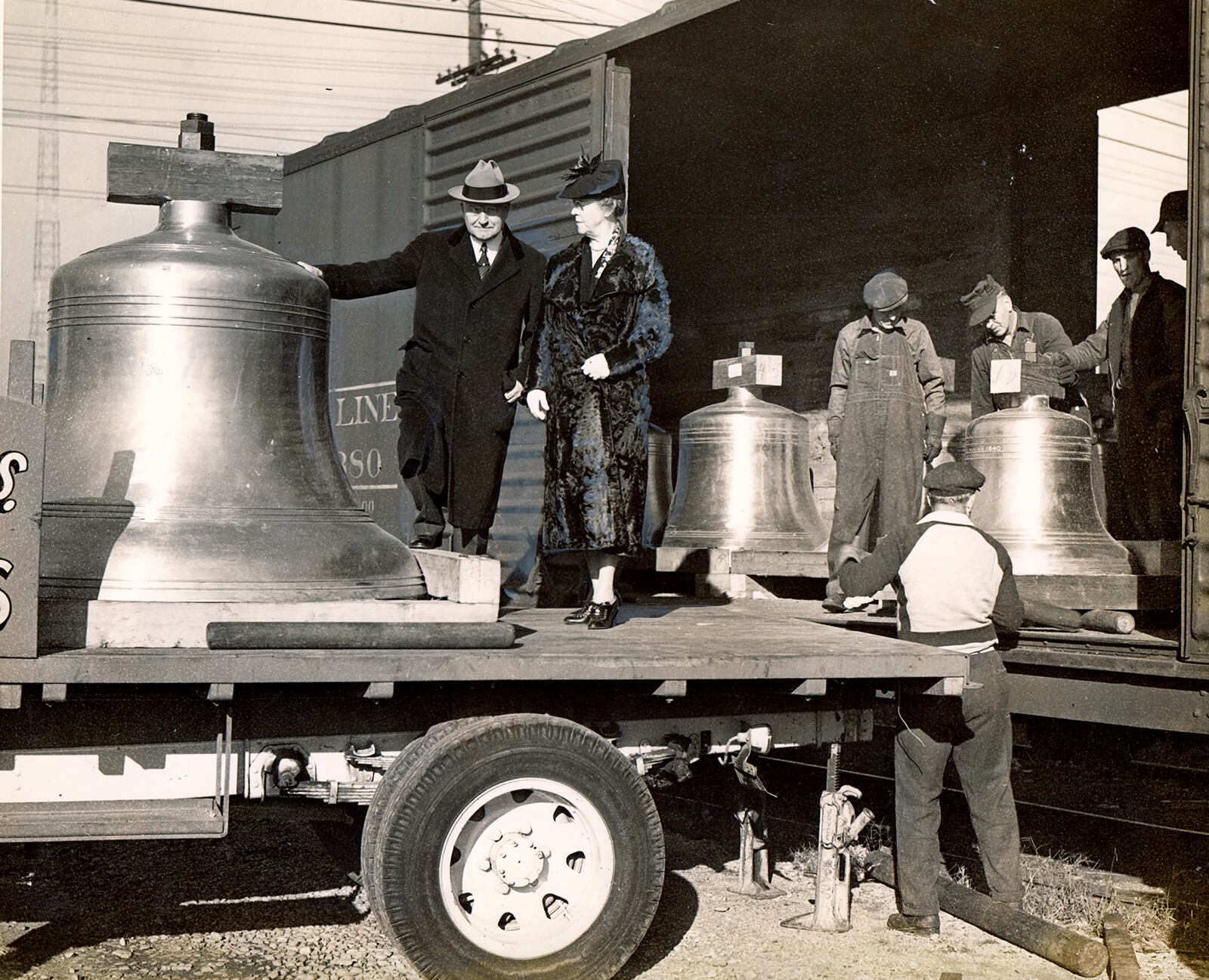 Col. Edward Deeds and his wife Edith Walton Deeds  the bells for THE Deeds Carillon. DAYTON DAILY NEWS ARCHIVE / WRIGHT STATE UNIVERSITY SPECIAL COLLECTIONS